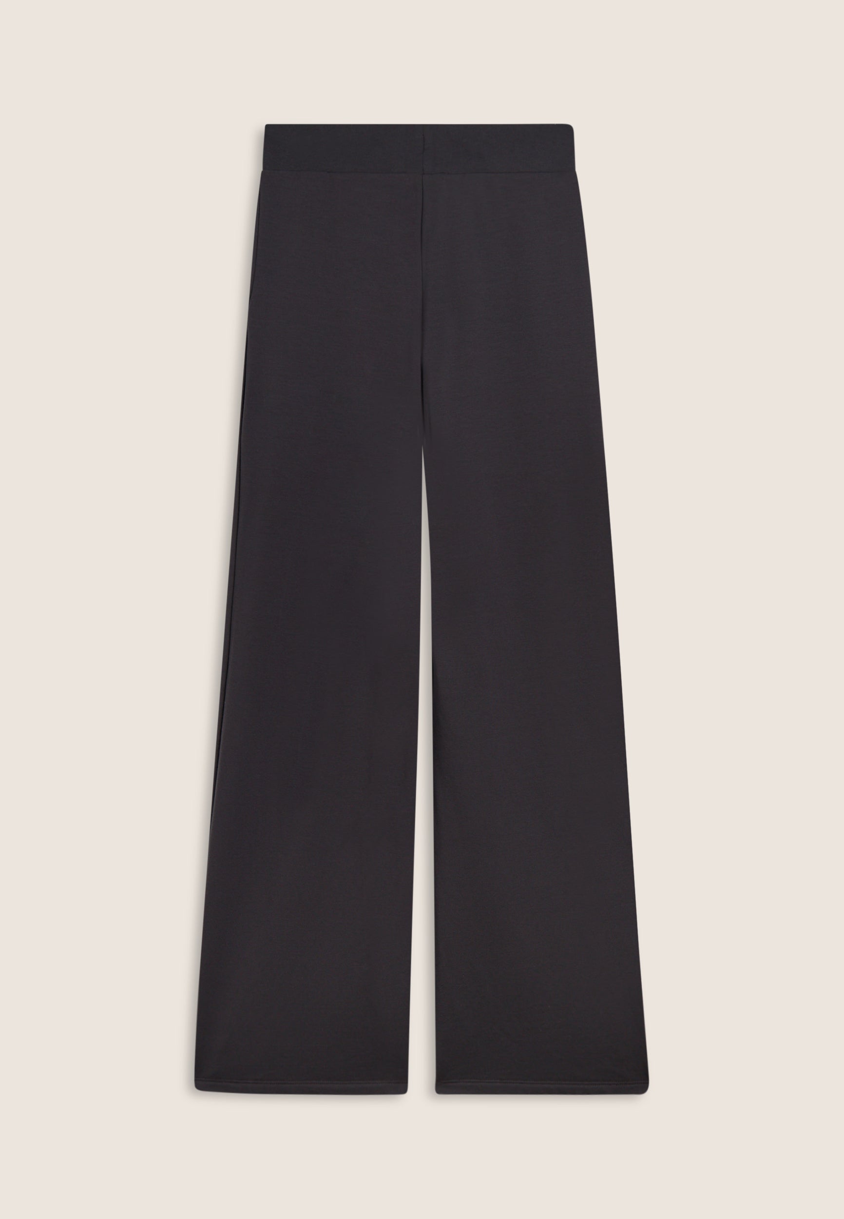 freddy-pantaloni-donna-wide-leg-in-felpa-modal-con-micro-trecce image 6