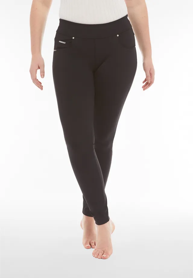 freddy-leggings-n-o-w-slim-fit-vita-media-in-tessuto-bioattivo image 1