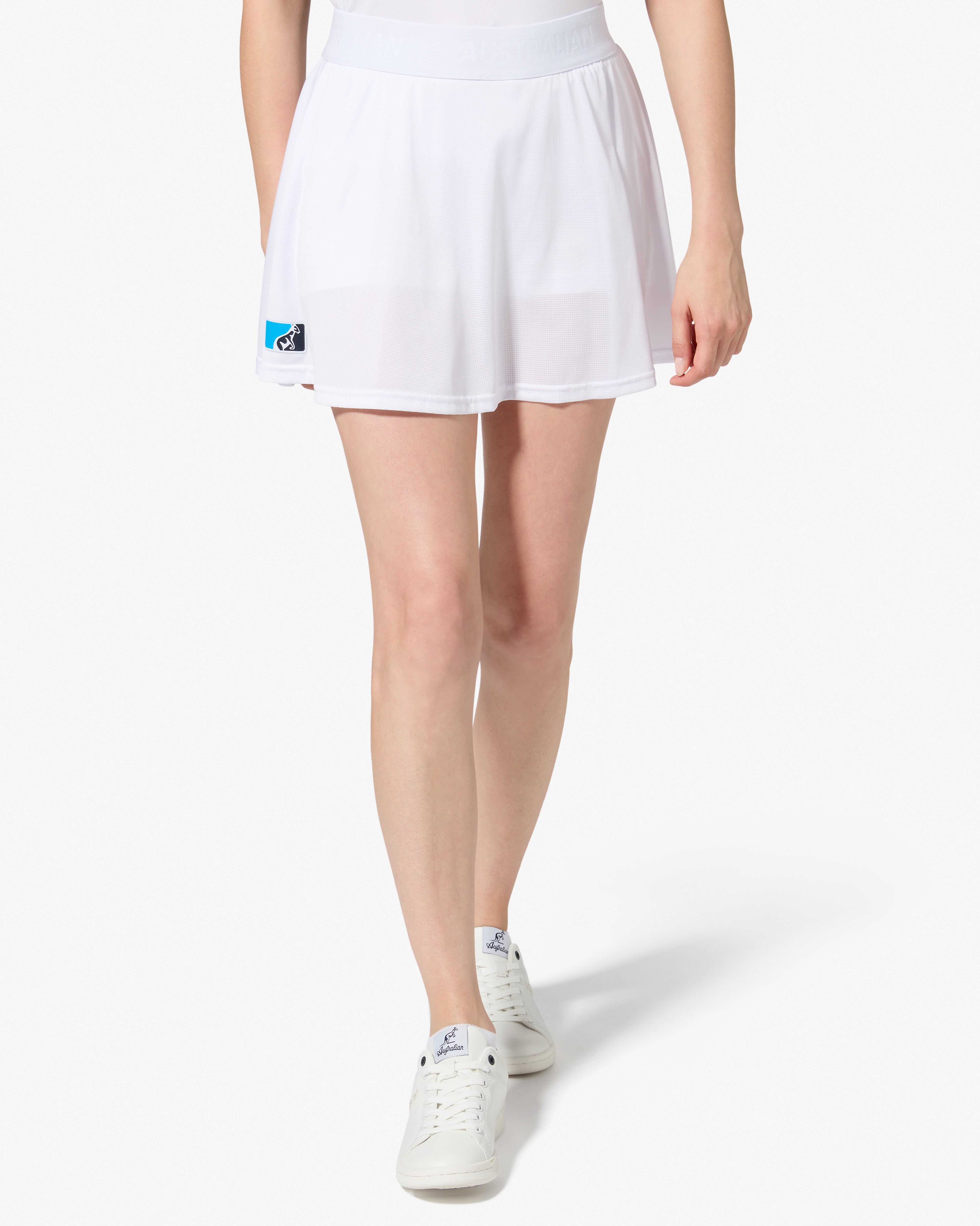 australian-league-skirt-gonna-tennis-bianca-con-sottopantaloncino image 1