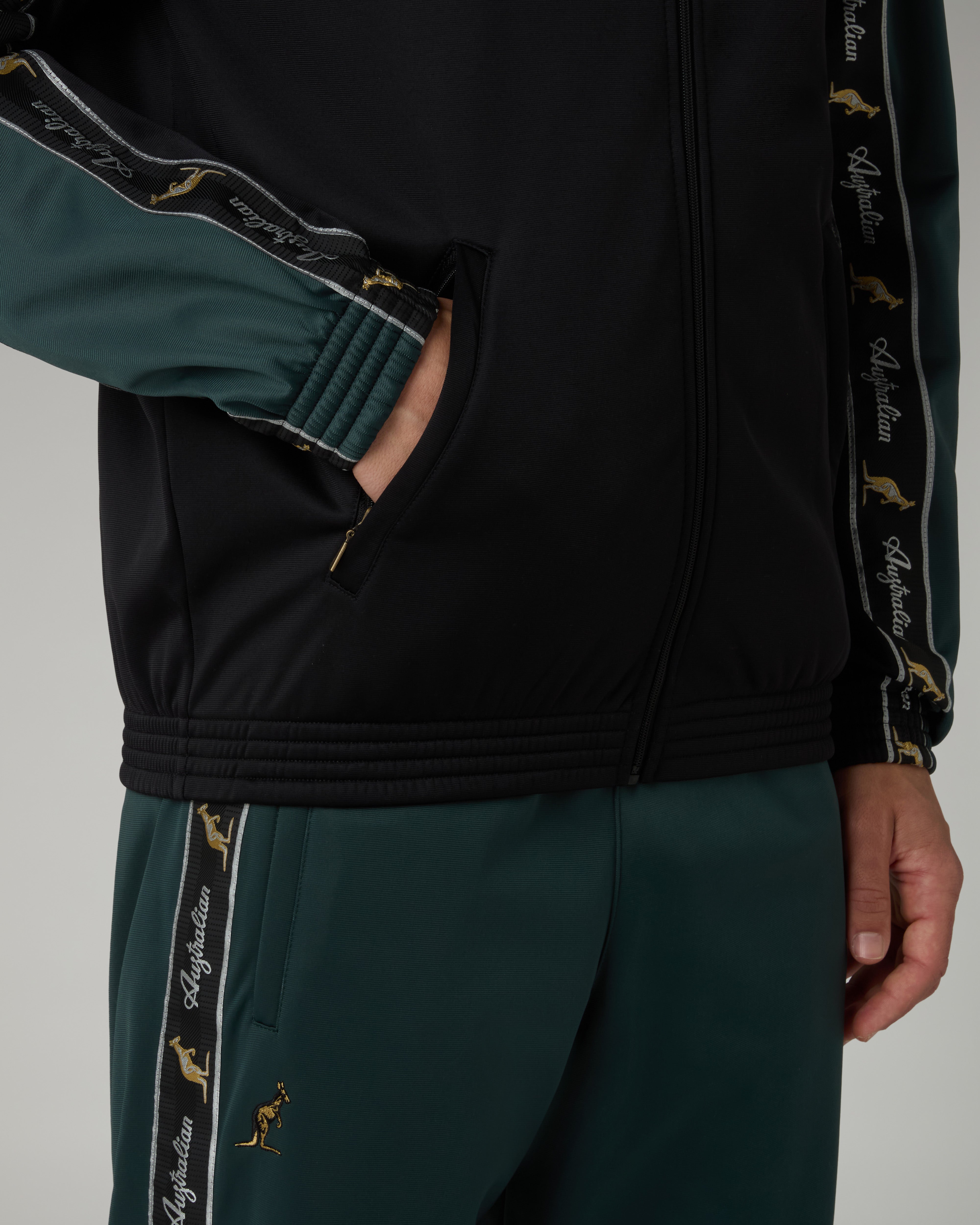 australian-duo-track-jacket-in-acetato-verde-bosco-full-zip image 5