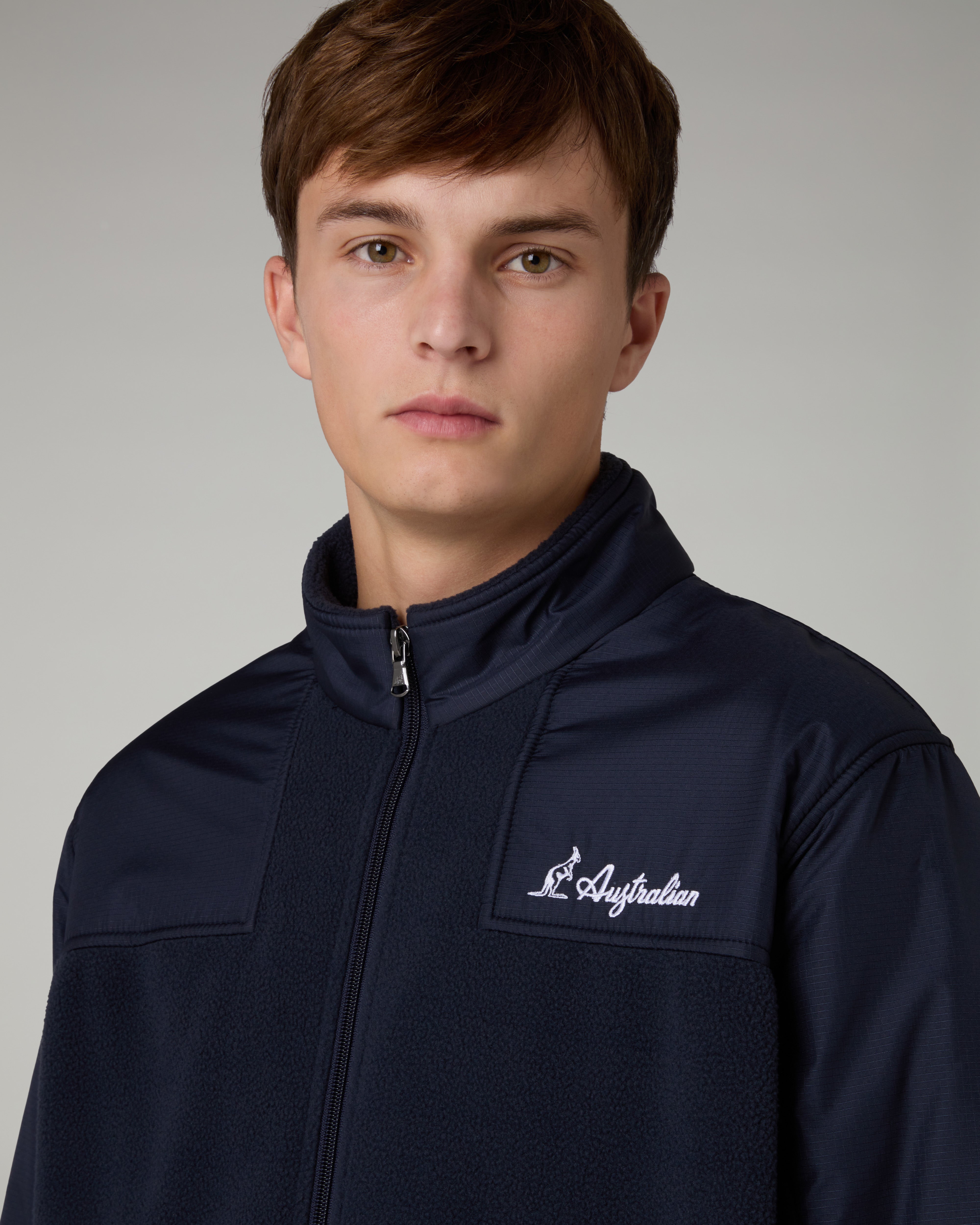 australian-color-block-tracksuit-eclipse-blue-tuta-in-pile image 5