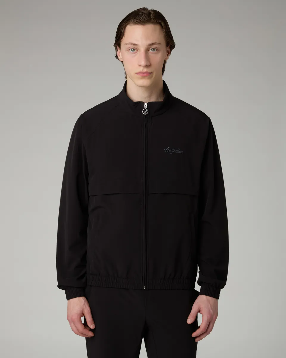 australian-doric-track-jacket-giacca-tuta-slam-nera image 1
