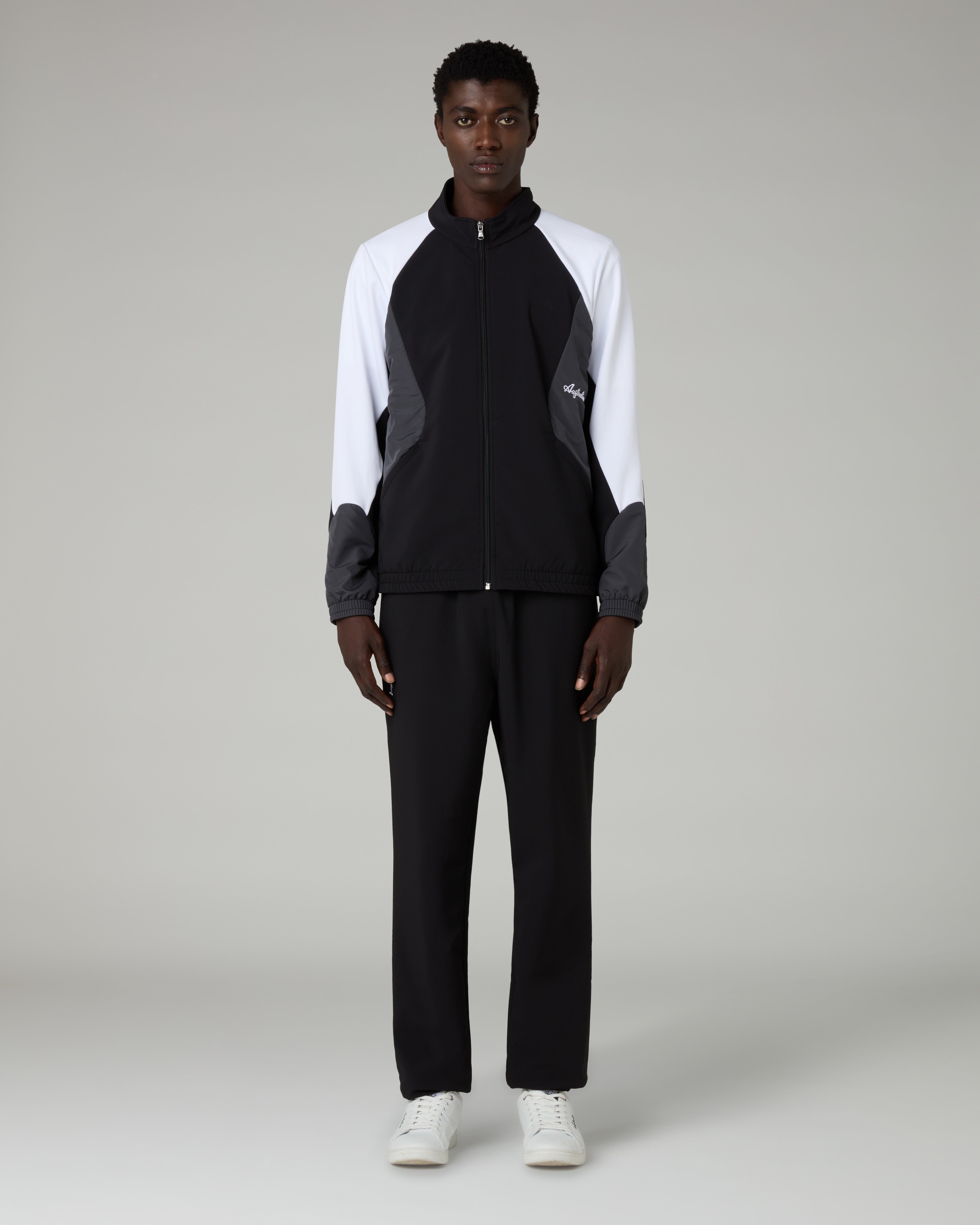 australian-match-tuta-color-block-con-zip-nero image 1