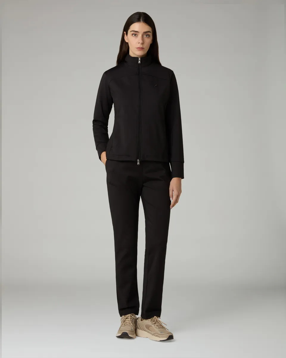 australian-essential-tracksuit-tuta-silky-touch-nera image 1
