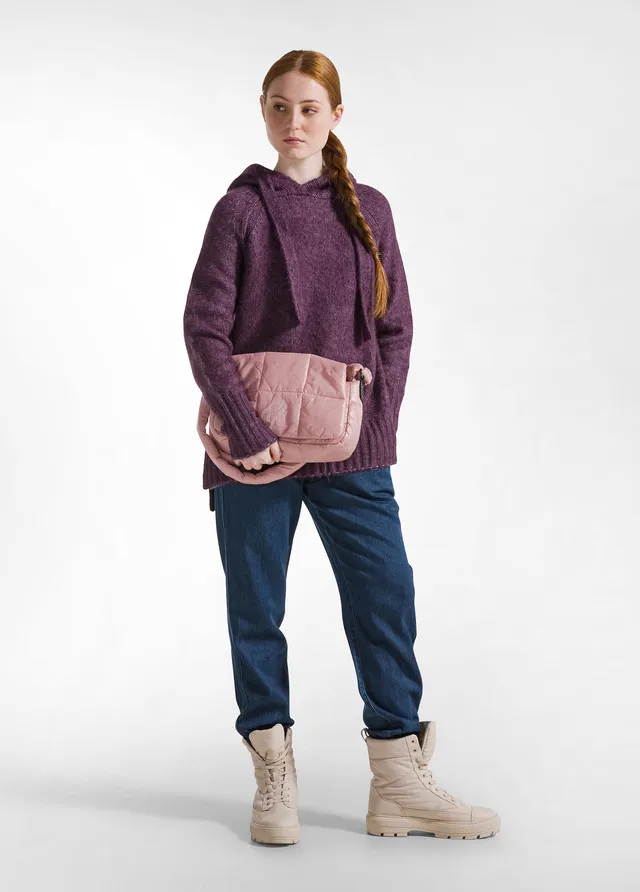 deha-a00629-pantalone-jogger-donna-in-denim-lyocell-blu image 1