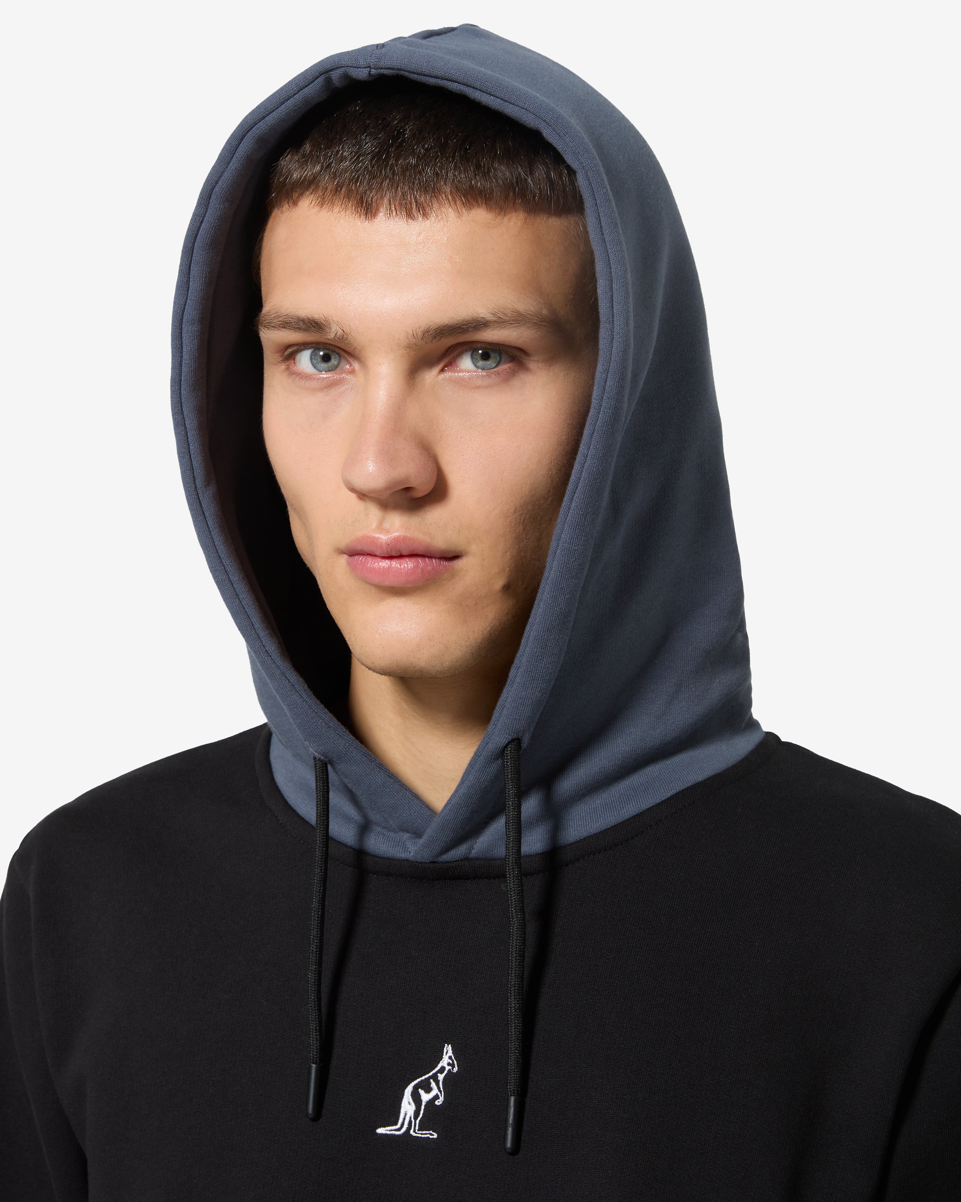 australian-cool-hoodie-in-cotone-con-cappuccio-a-contrasto image 4