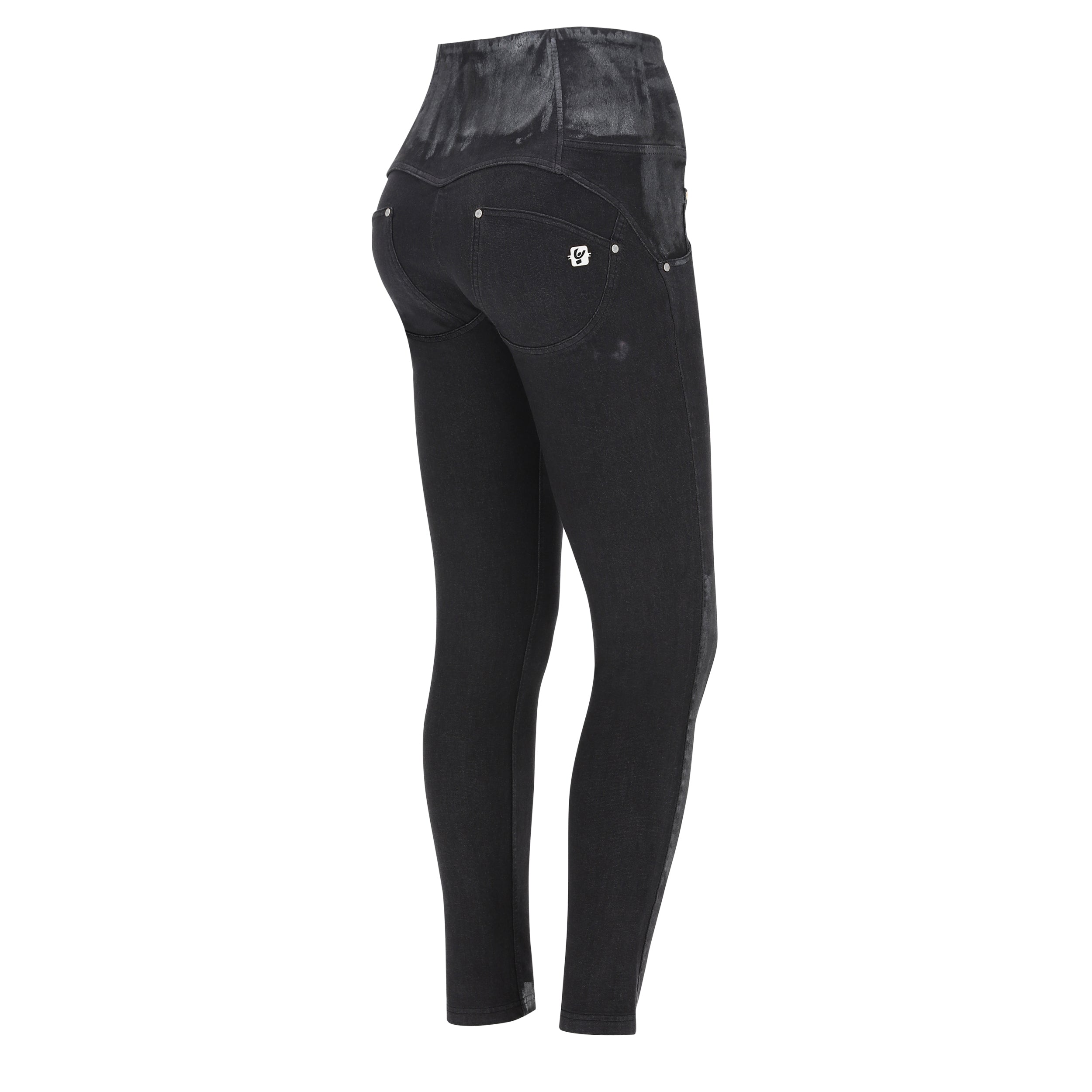 freddy-pantaloni-push-up-wr-up-navetta-spalmato-argento image 5