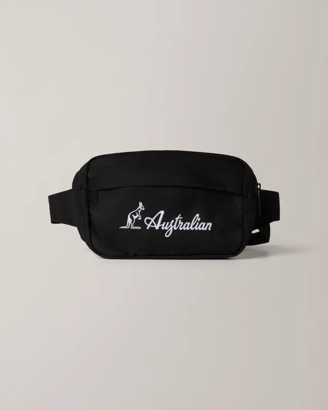 australian-easy-logo-waist-bag-marsupio-nero-ripstop image 1