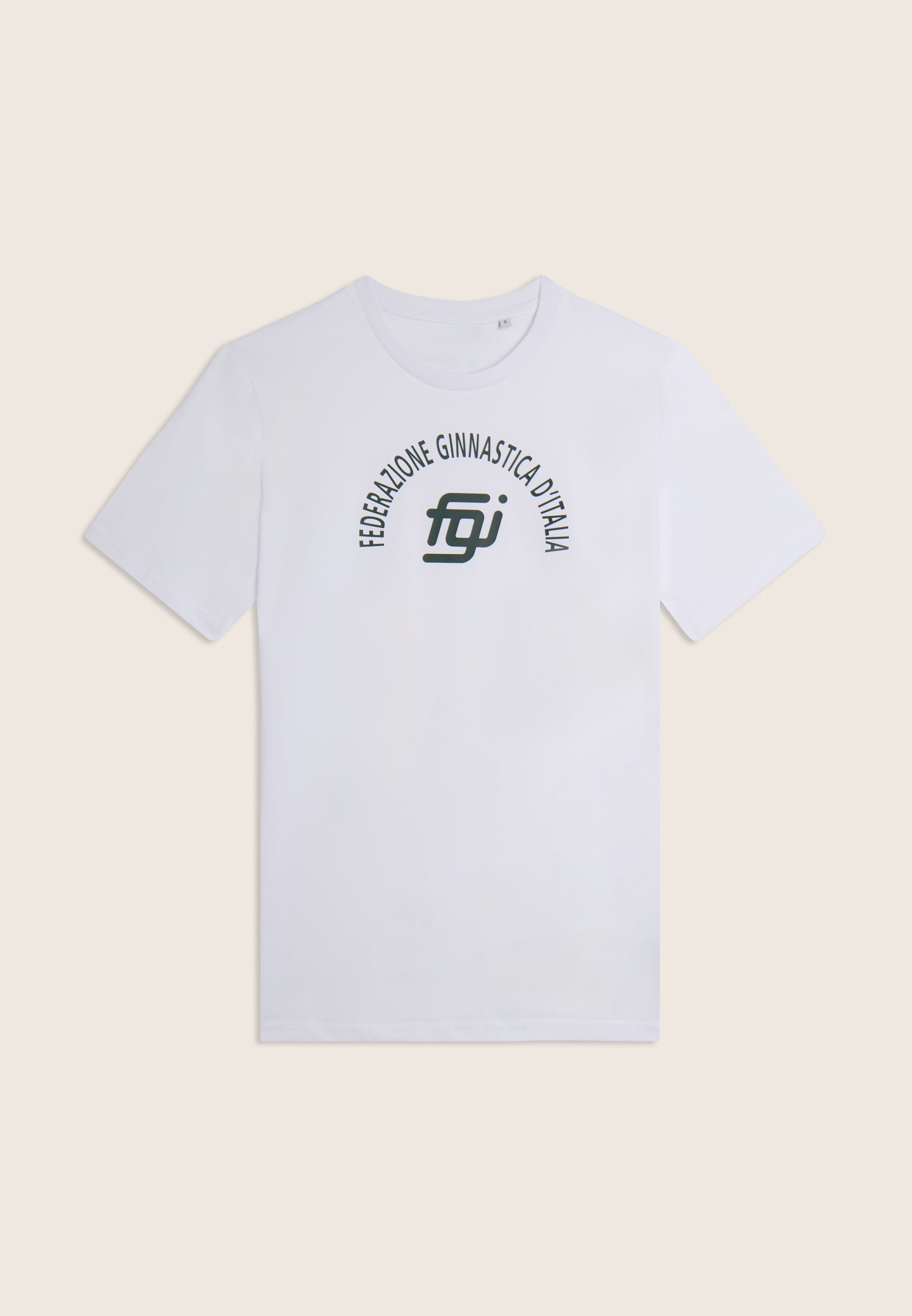 freddy-t-shirt-unisex-federazione-ginnastica-d-italia-logo-centrale-100-cotone image 1