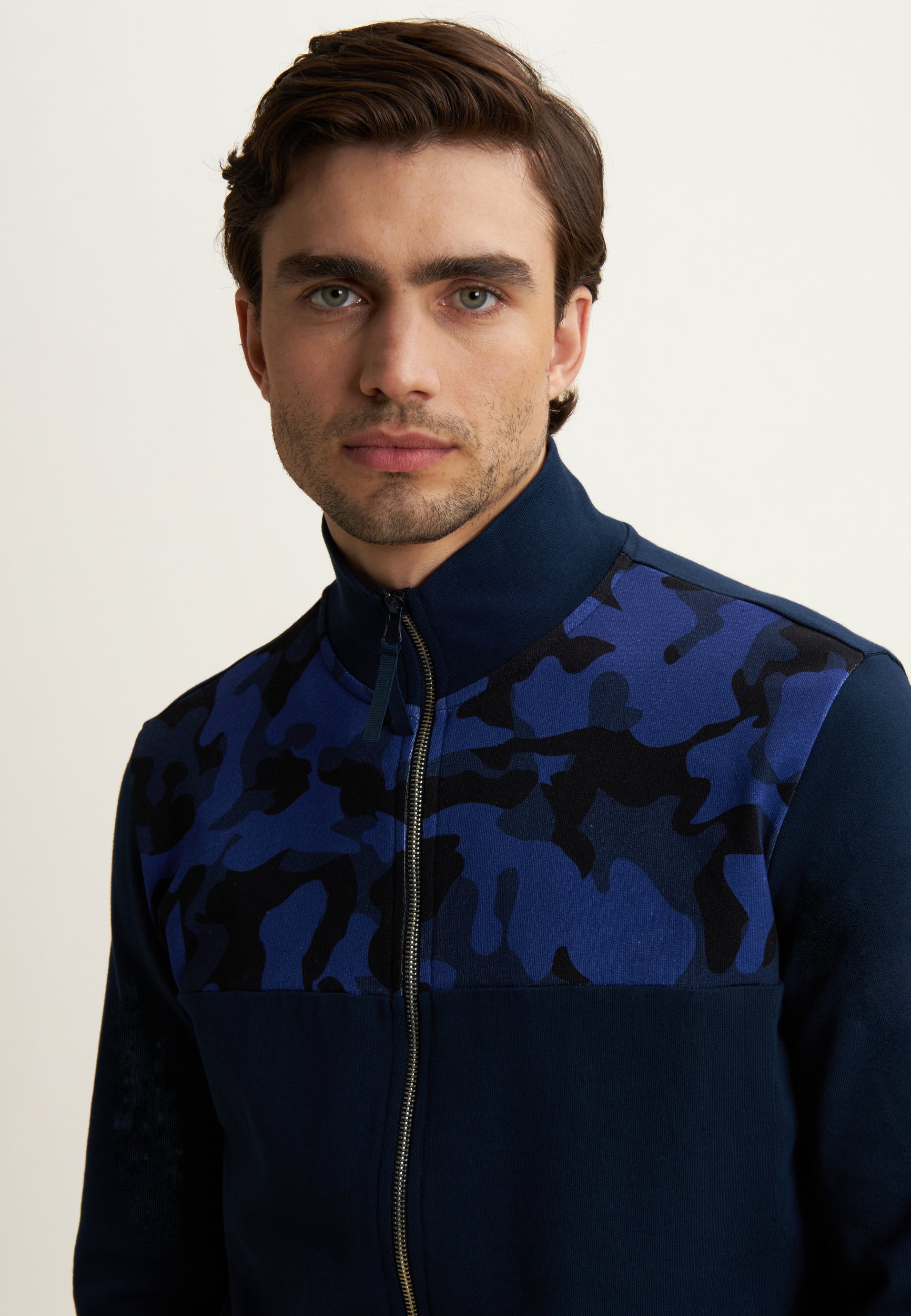 freddy-training-dept-felpa-donna-uomo-collo-alto-con-zip-e-camouflage image 4