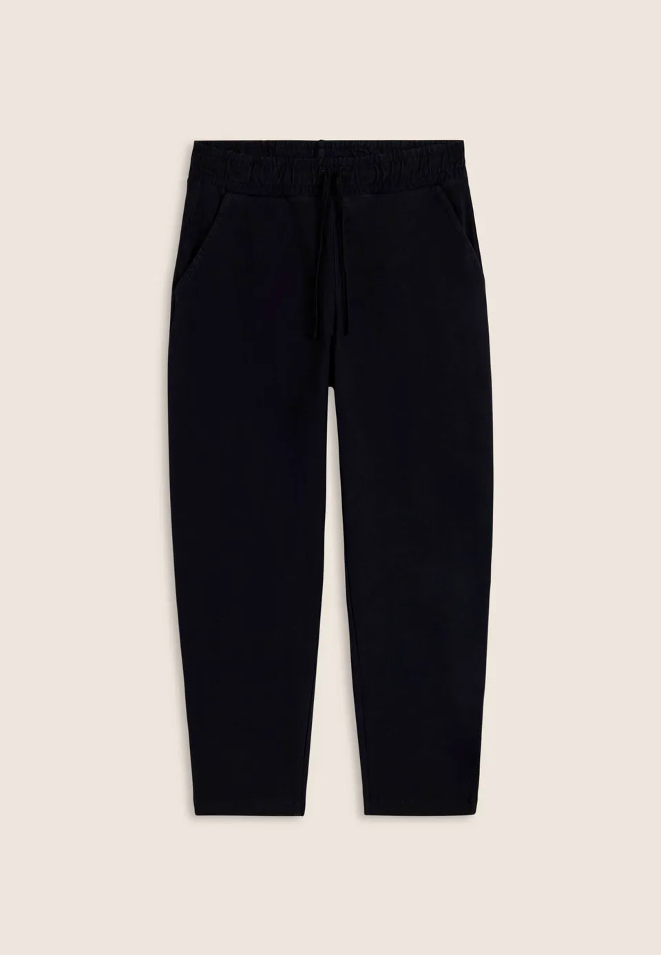 freddy-pantaloni-cropped-donna-in-felpa-di-cotone-effetto-vintage image 1
