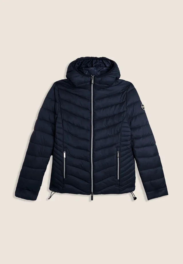 freddy-piumino-donna-con-cappuccio-finitura-lucida-water-repellent image 1