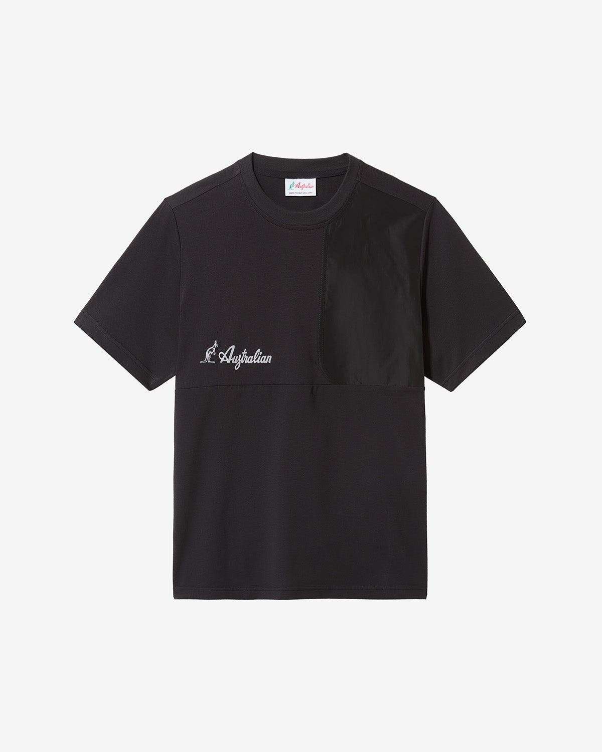 australian-gen-t-shirt-maglietta-cotone-nera-sportswear image 5