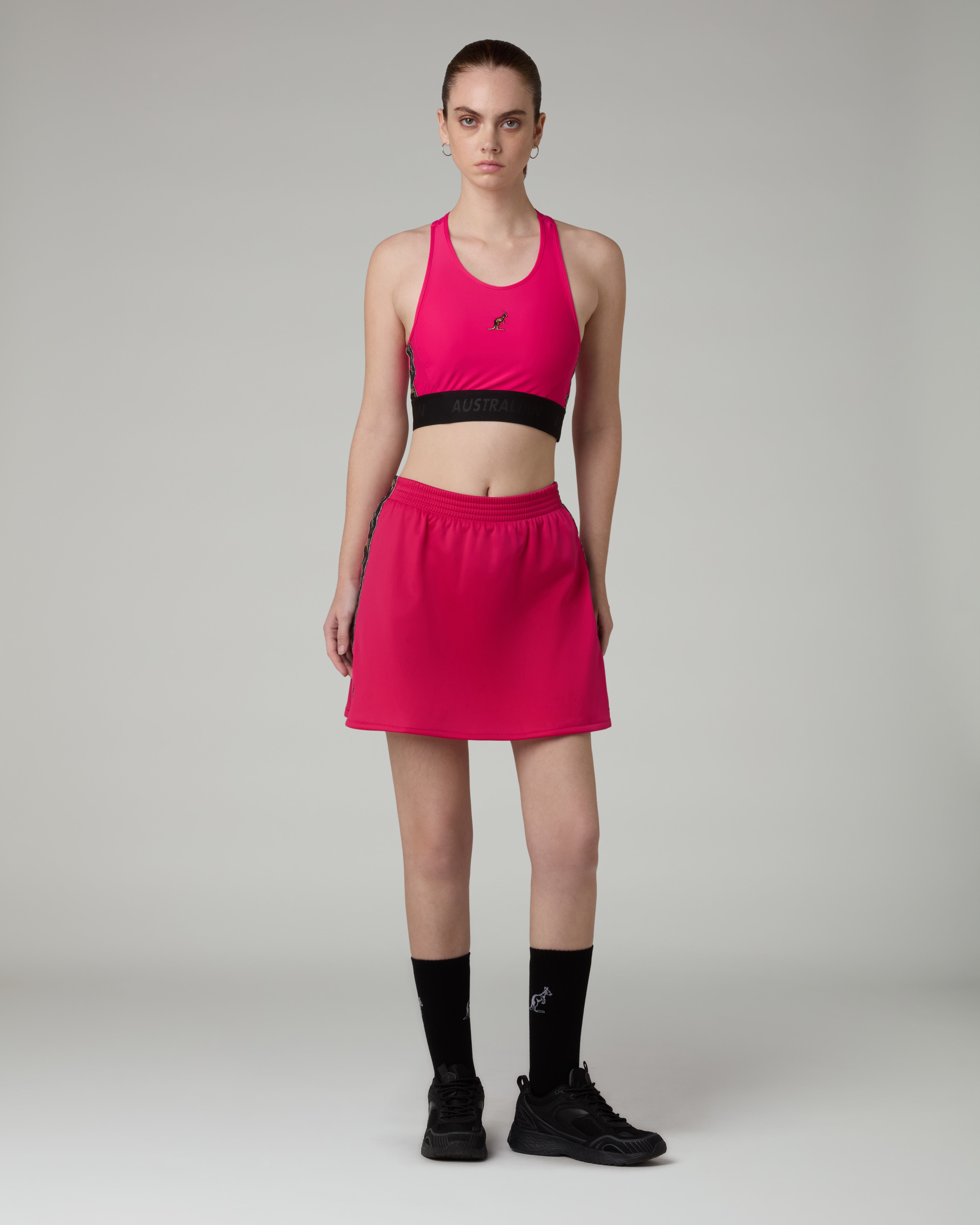 australian-black-tape-top-top-ultra-elasticizzato-fuxia image 2