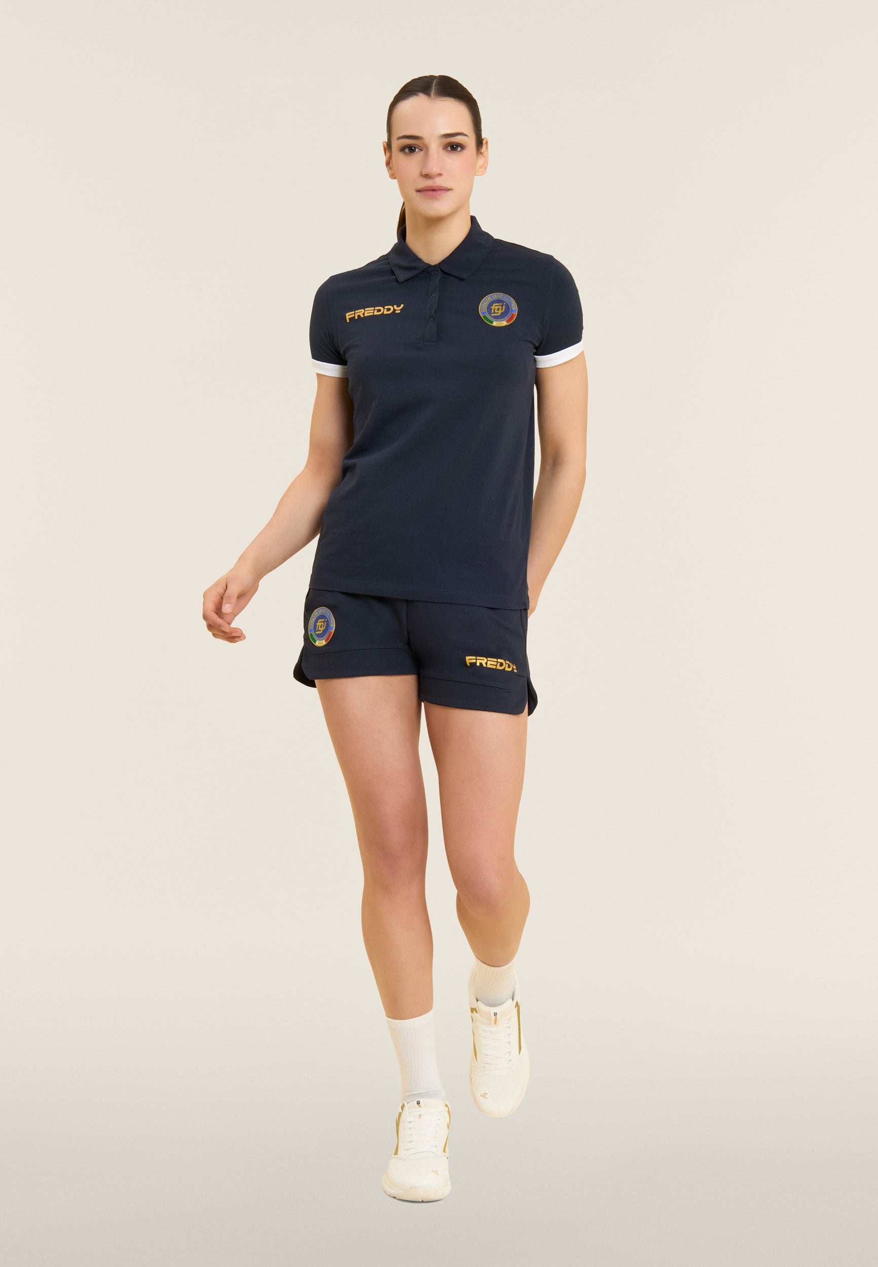 freddy-polo-donna-italia-fgi-in-jersey-di-cotone-elasticizzato image 5