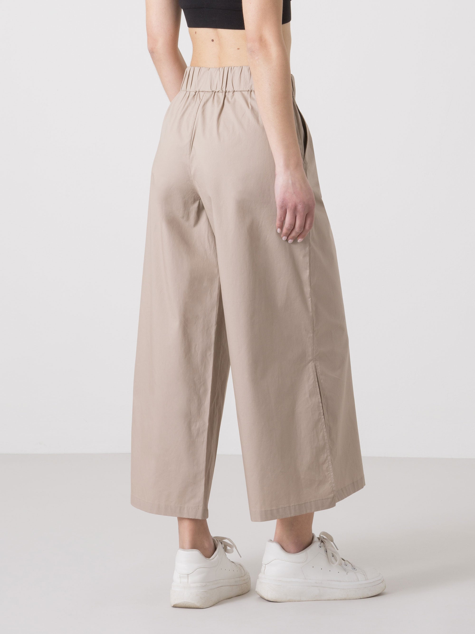 dimensione-danza-pantalone-ampio-donna-in-popeline-con-spacchi-laterali image 3
