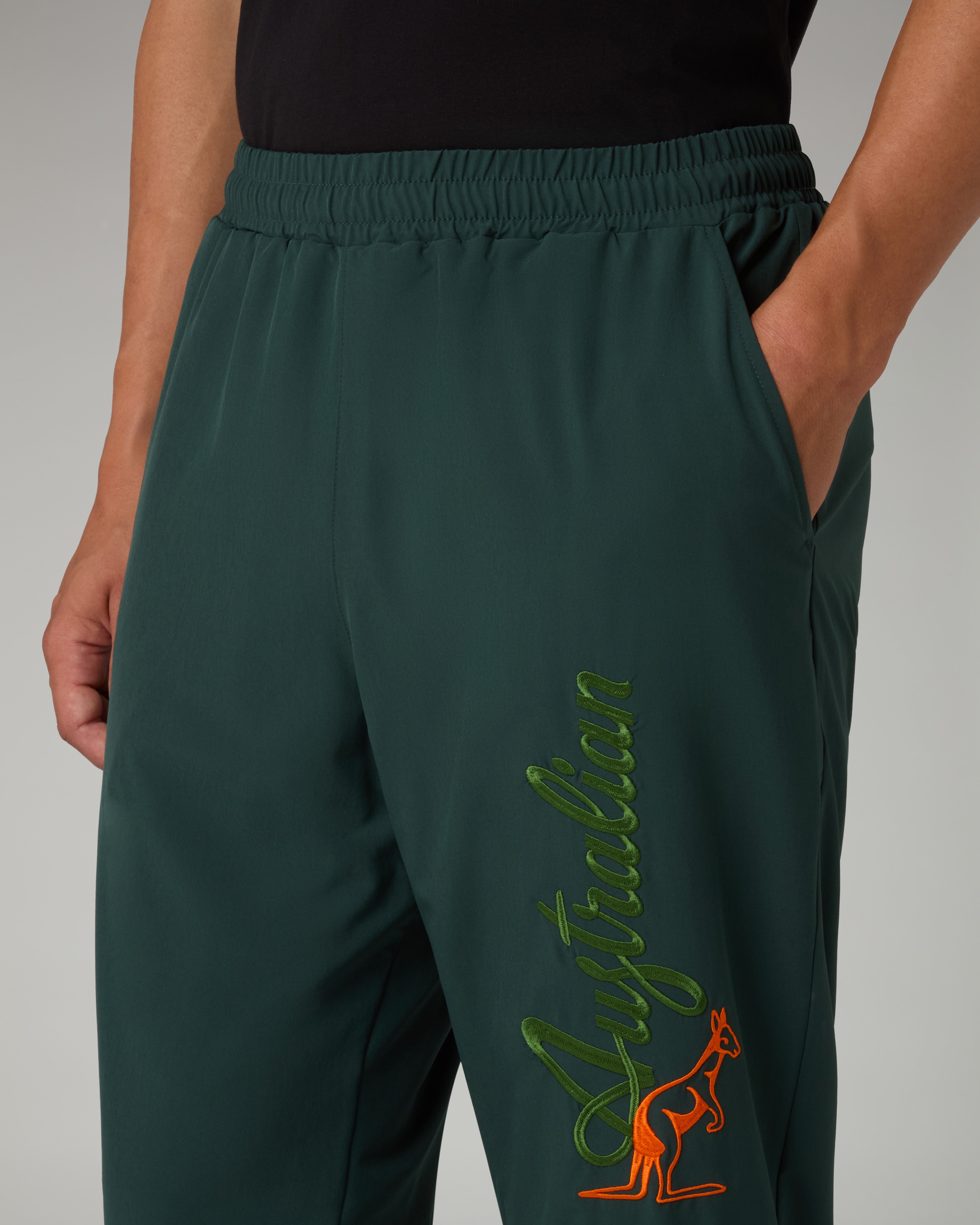 australian-bumper-logo-slam-track-pant-pantalone-tuta-kombu image 4