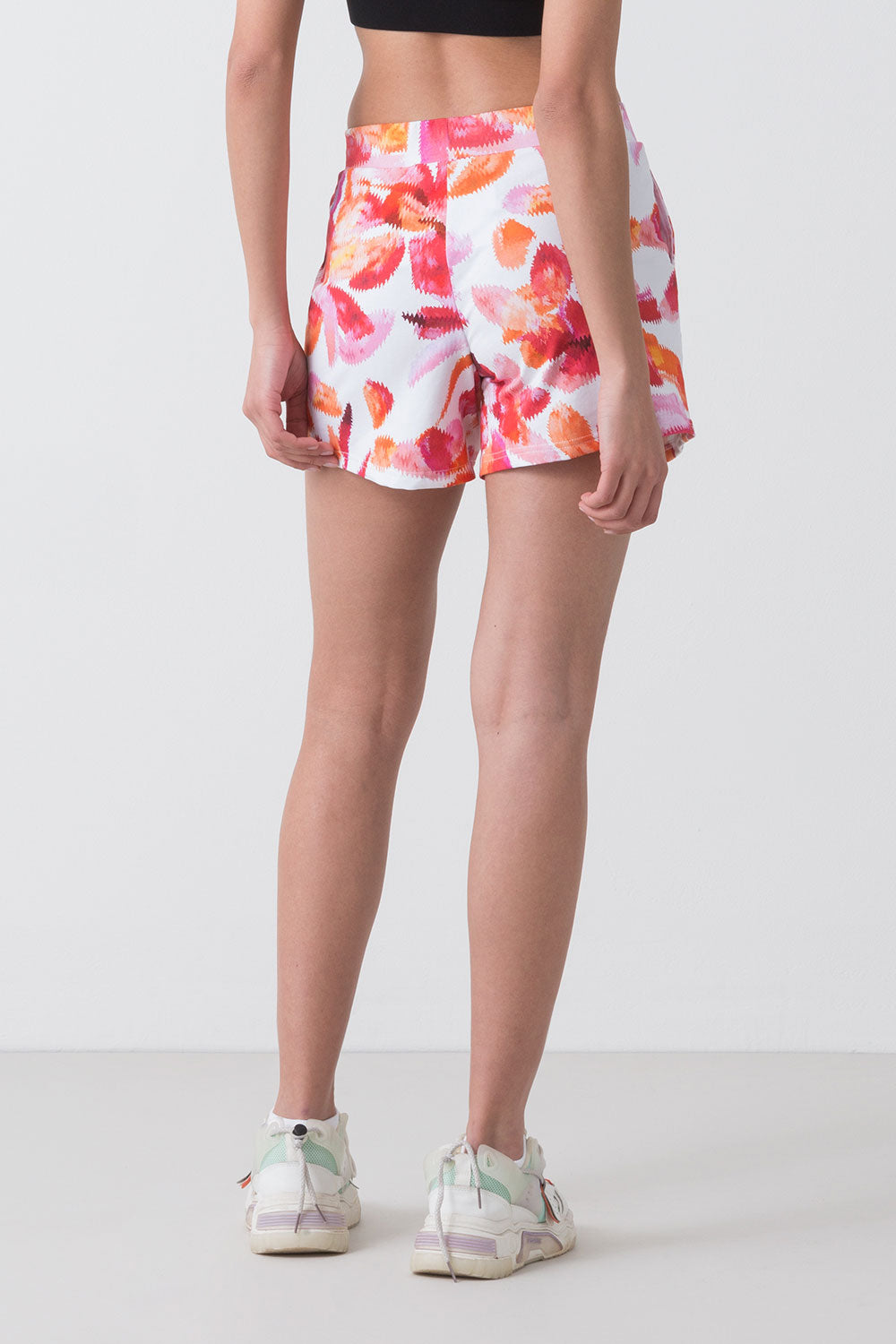 dimensione-danza-summer-bermuda-donna-felpa-stampa-floreale-all-over image 3