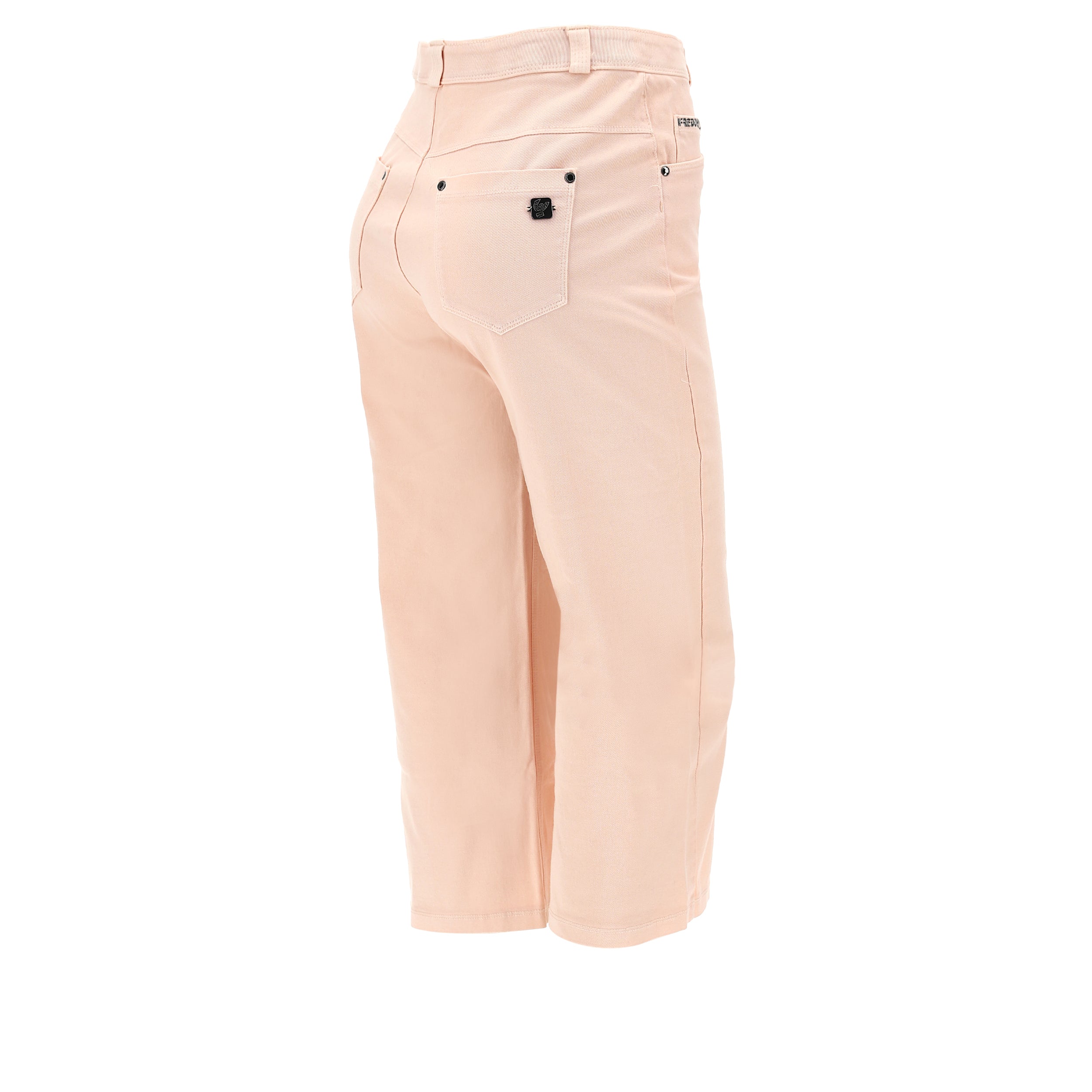 freddy-black-pantaloni-capri-gamba-ampia-3-4-vita-alta image 4