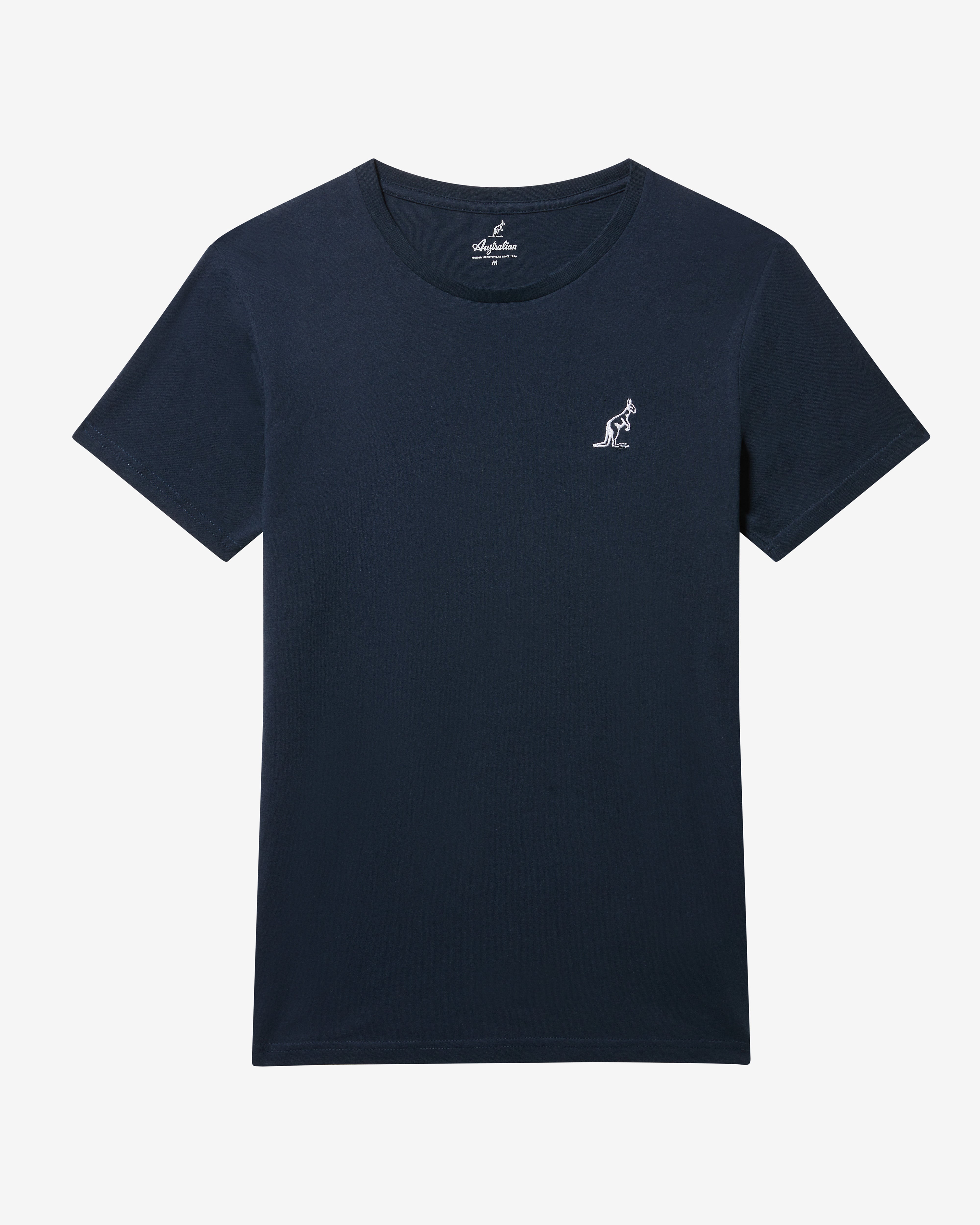 australian-basic-t-shirt-sportswear-cotone-blu-navy image 5