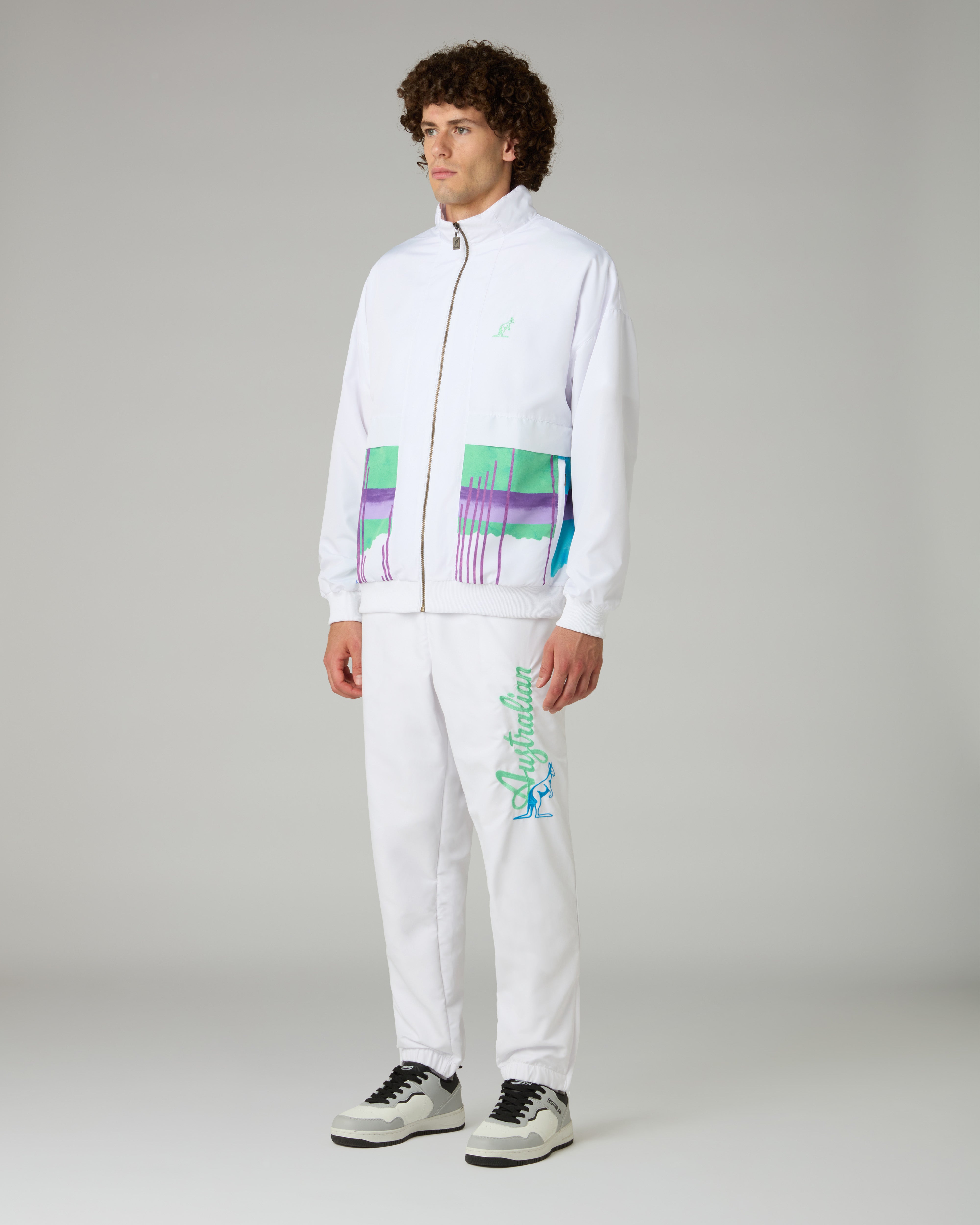 australian-rust-bumper-track-pant-pantalone-tuta-bianco image 2