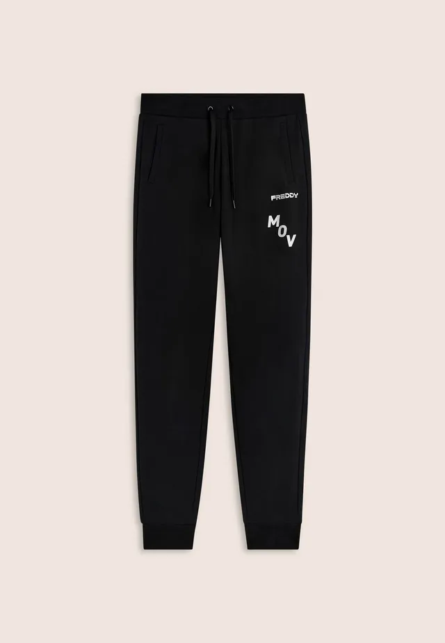 freddy-pantaloni-sportivi-regular-felpa-garzata-stampa-freddy-mov image 1