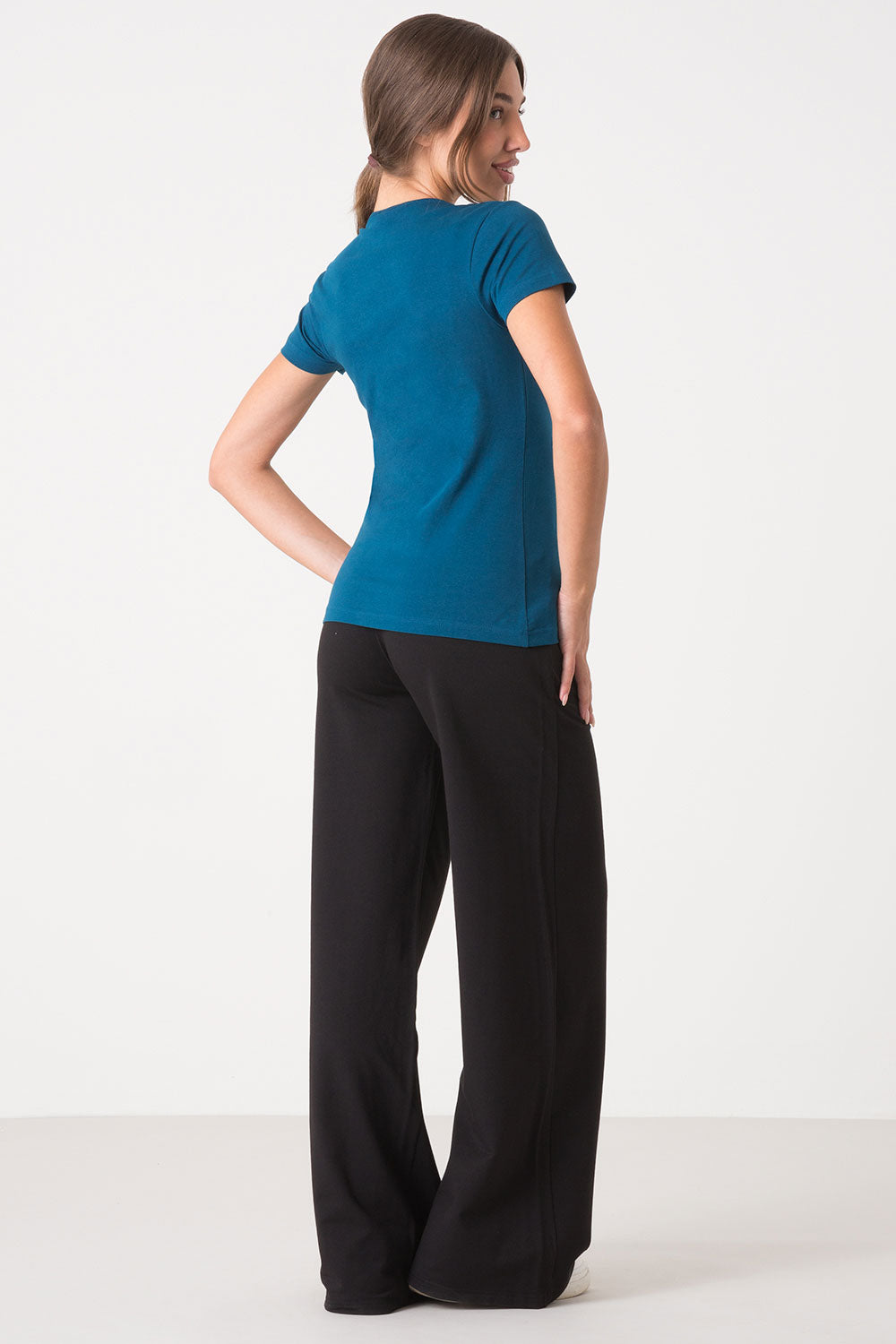 dimensione-danza-t-shirt-slim-scollo-rotondo-donna-in-cotone image 8