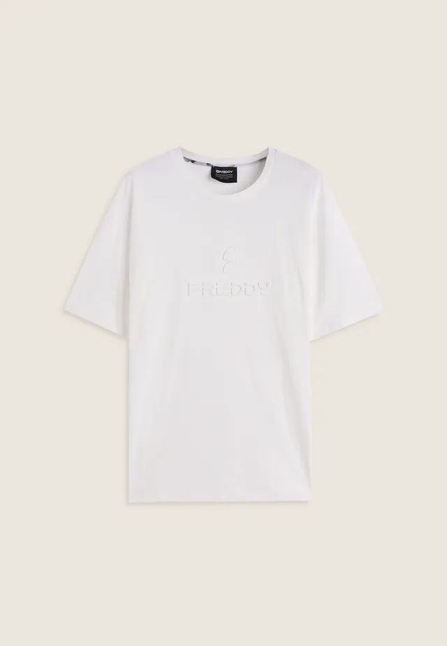 freddy-t-shirt-uomo-comfort-fit-con-logo-spessorato image 1
