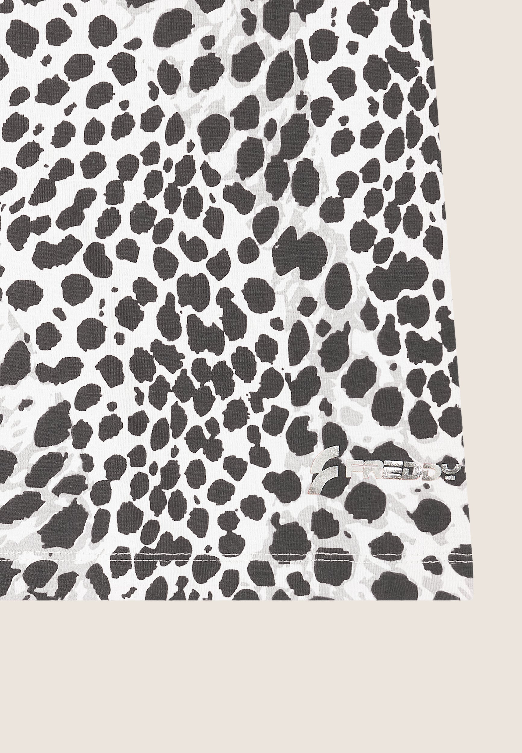 freddy-t-shirt-regular-fit-in-jersey-animalier-con-logo image 8