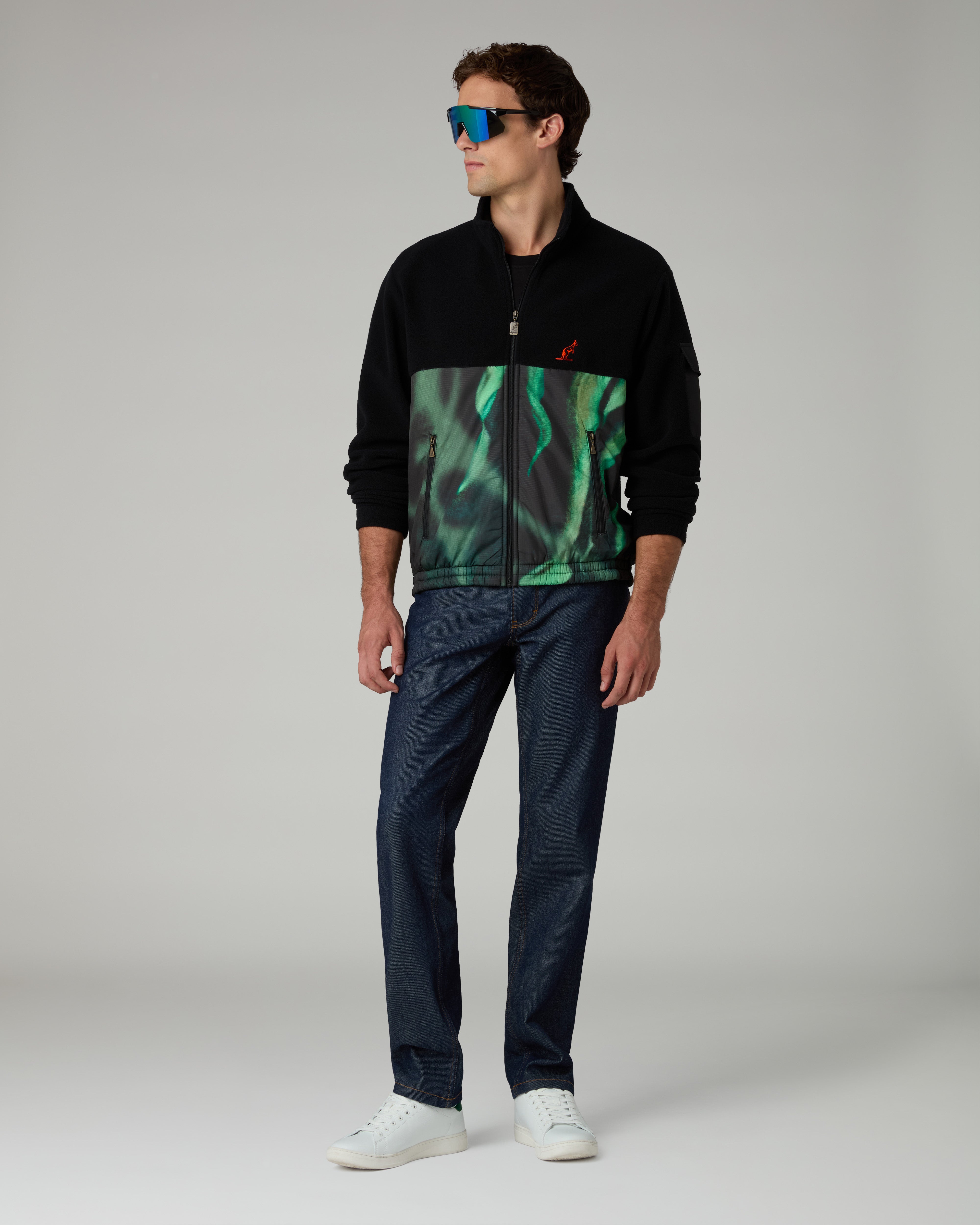 australian-blanca-multi-fabric-track-jacket-giacca-in-pile-full-zip image 2