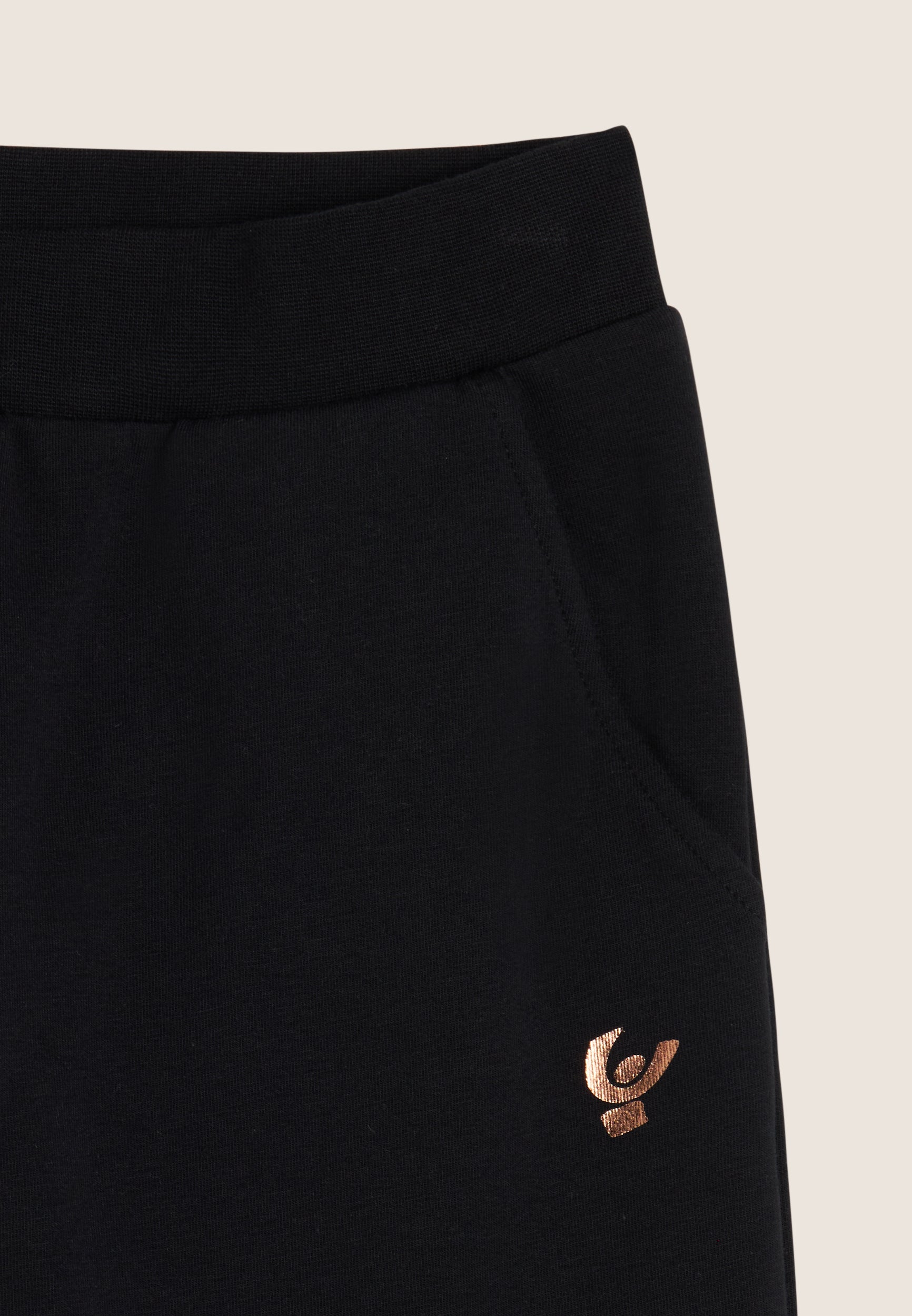 freddy-pantaloni-sportivi-bambina-a-gamba-ampia-in-cotone-elasticizzato image 3
