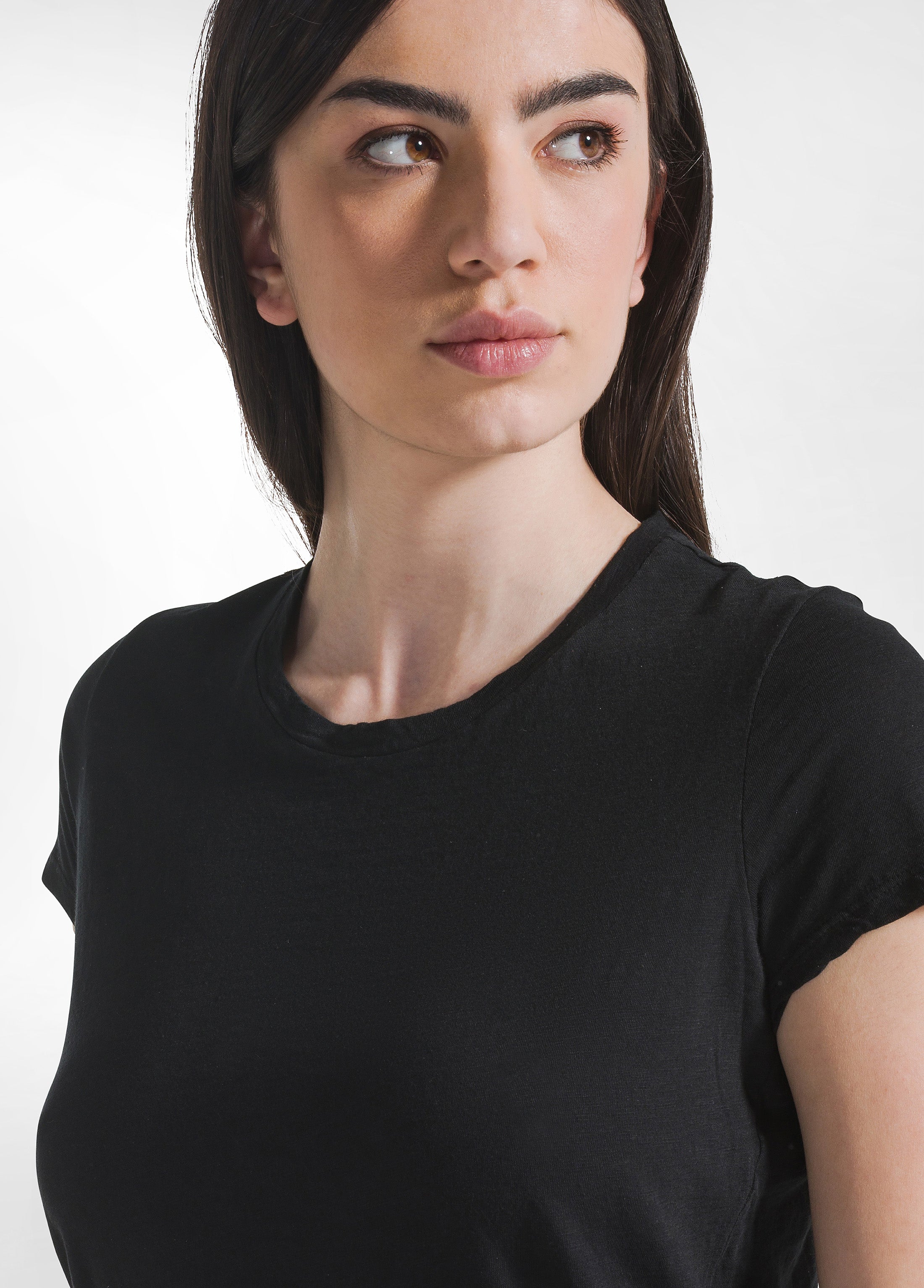deha-t-shirt-in-cotone-flamm-nero image 5