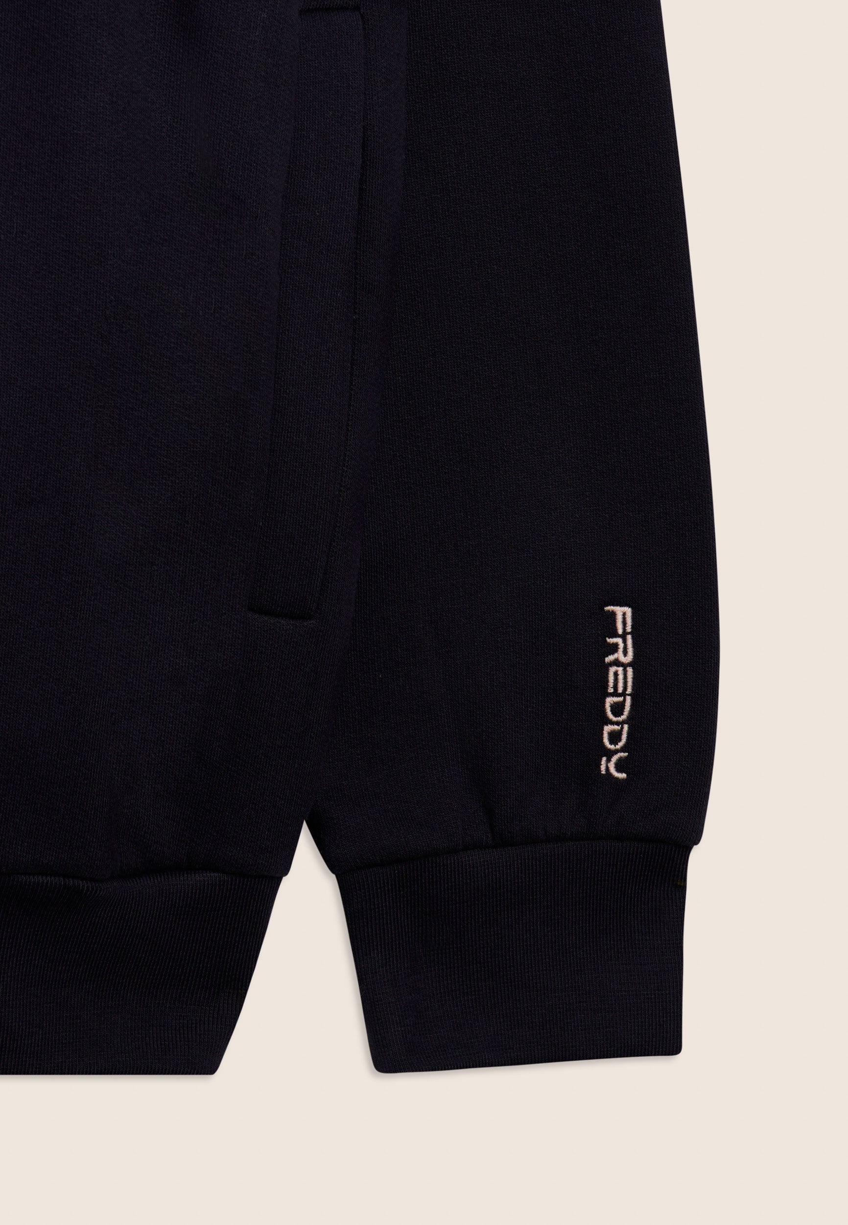 freddy-felpa-uomo-full-zip-con-cappuccio-inserto-camouflage image 3