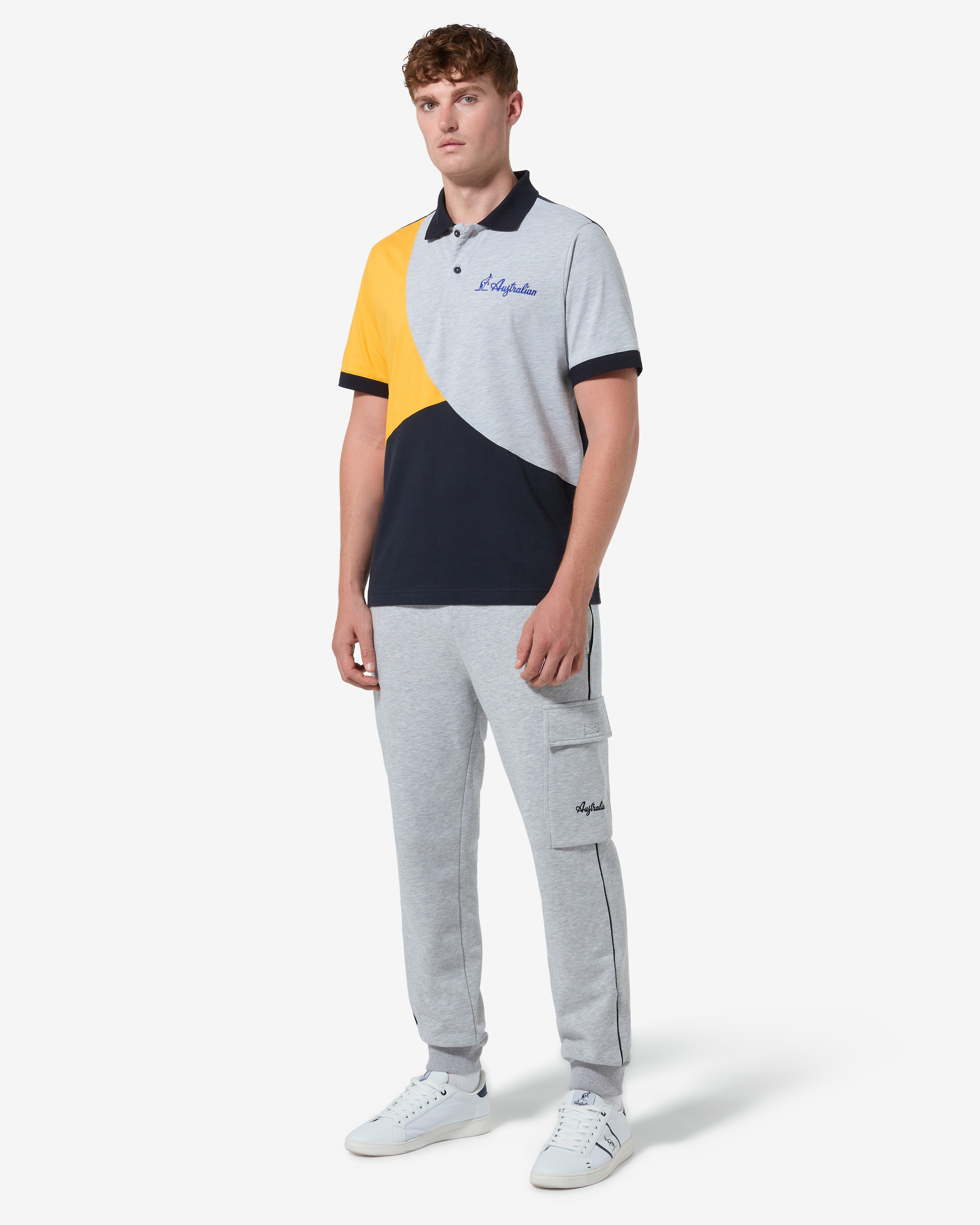 australian-anti-gravity-polo-shirt-blu-navy-in-cotone-regular-fit image 2