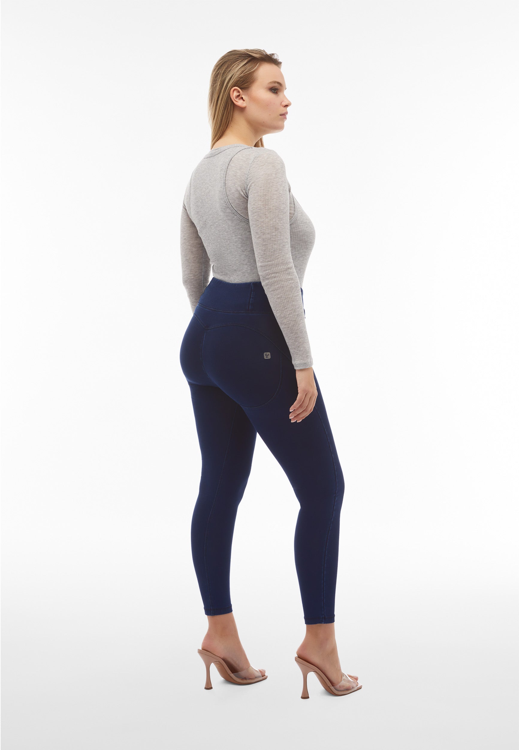 freddy-wr-up-core-leggings-push-up-vita-alta-jersey-denim image 3
