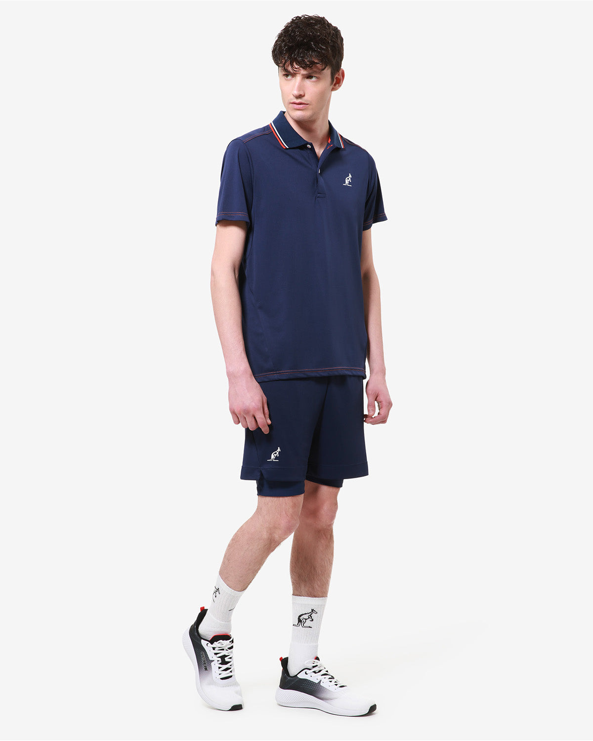australian-double-layer-short-tennis-ace-short-tecnico-blu-cosmo image 2