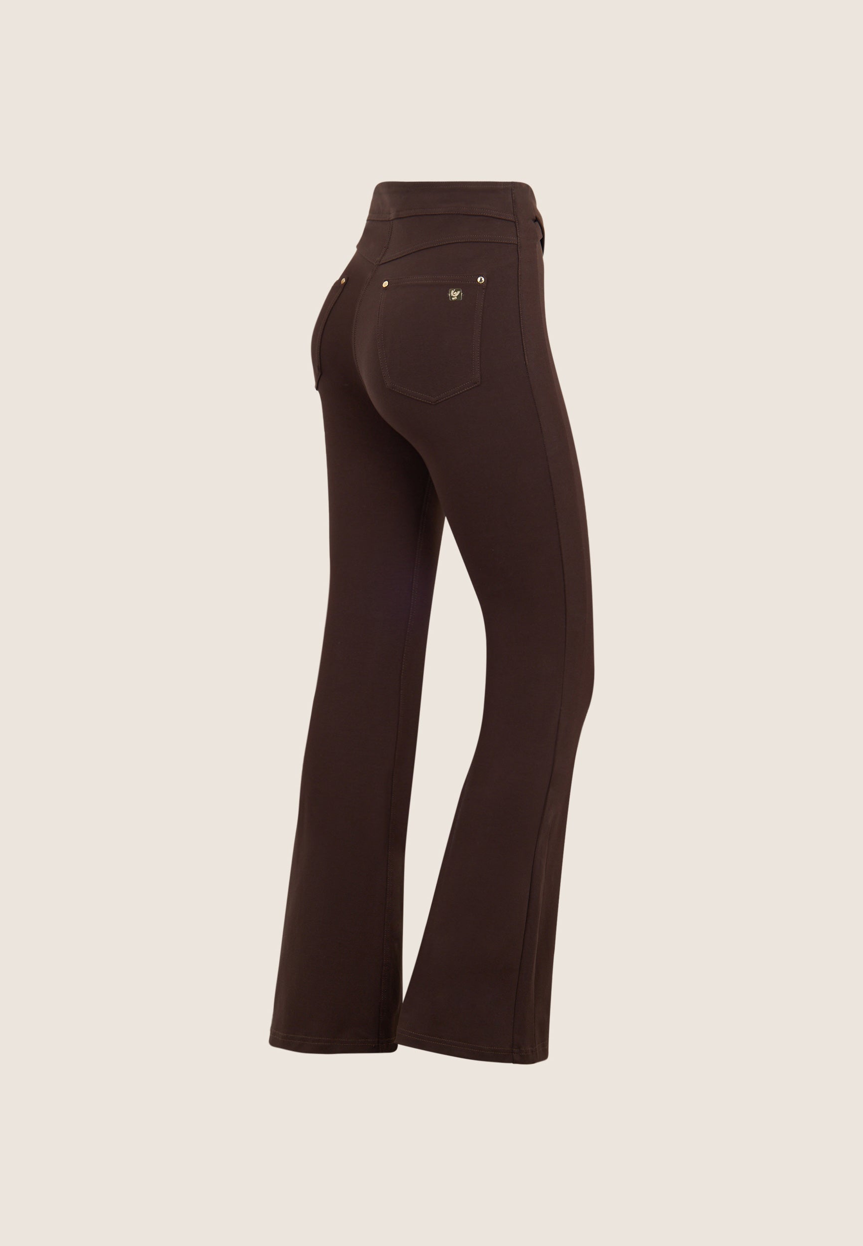 freddy-pantaloni-n-o-w-flare-vita-alta-bande-incrociate image 5