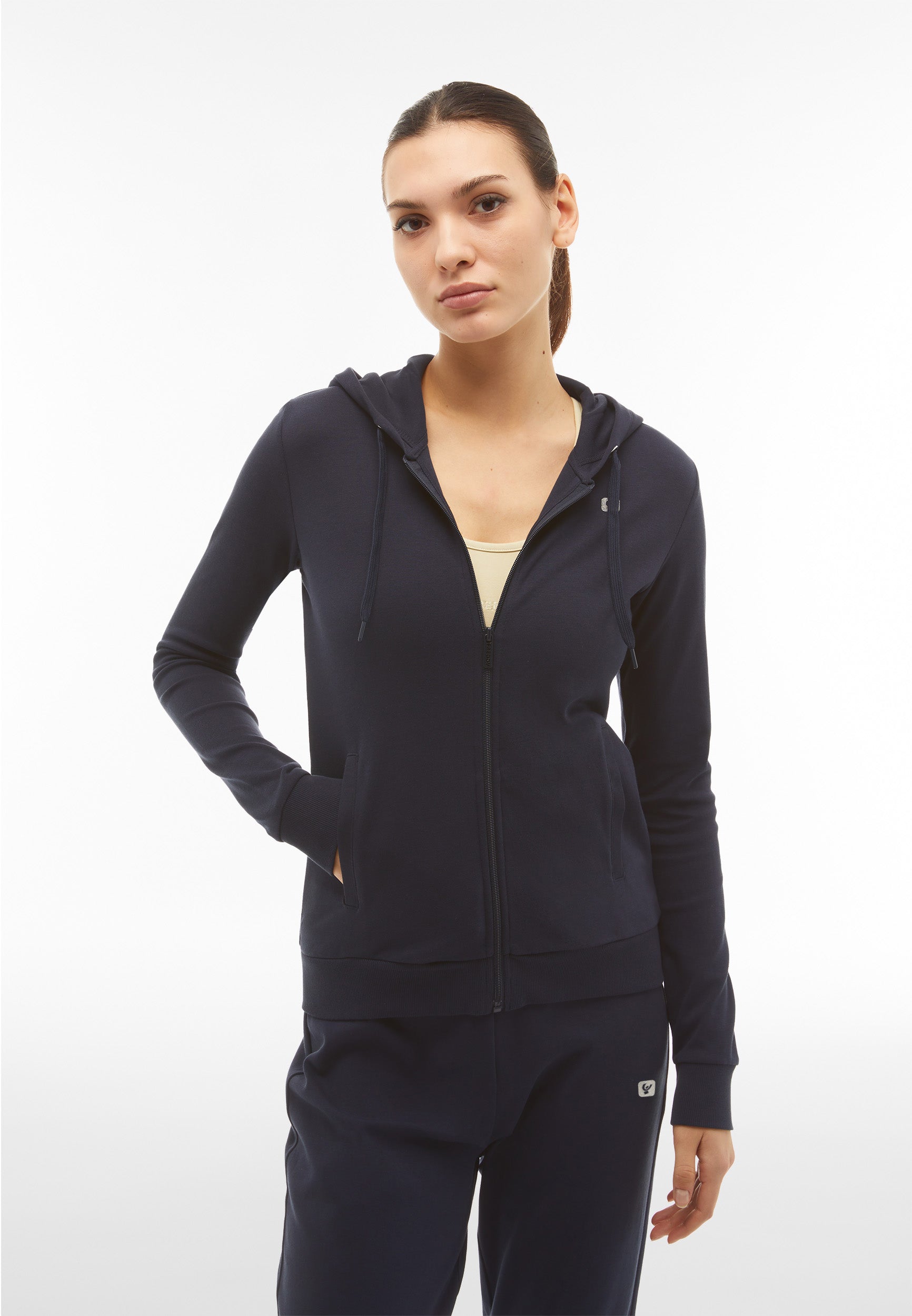 freddy-tuta-sportiva-in-interlock-felpa-cappuccio-zip-pantalone image 2