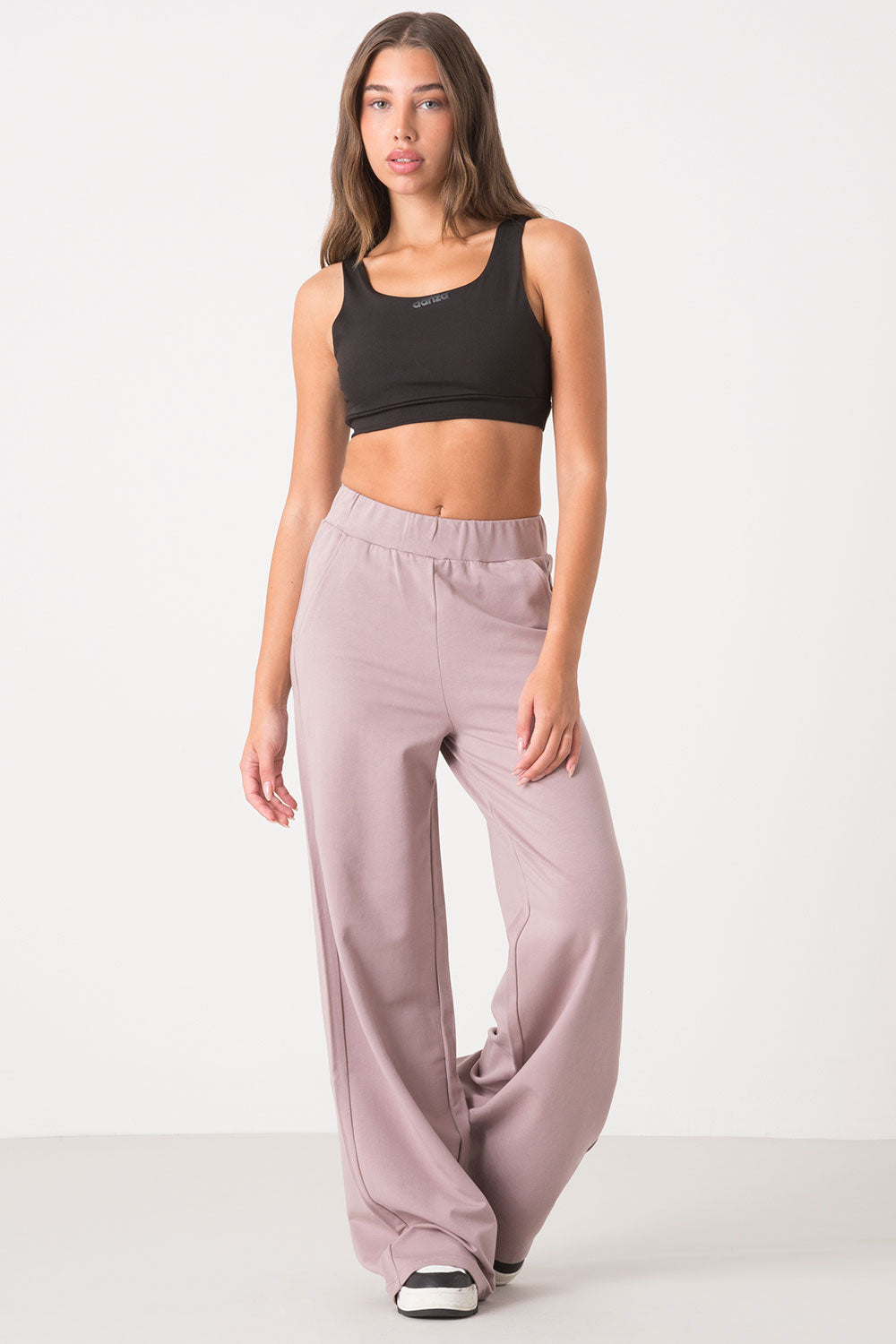 dimensione-danza-pantalone-ampio-in-felpa-stretch-non-garzato-donna image 7