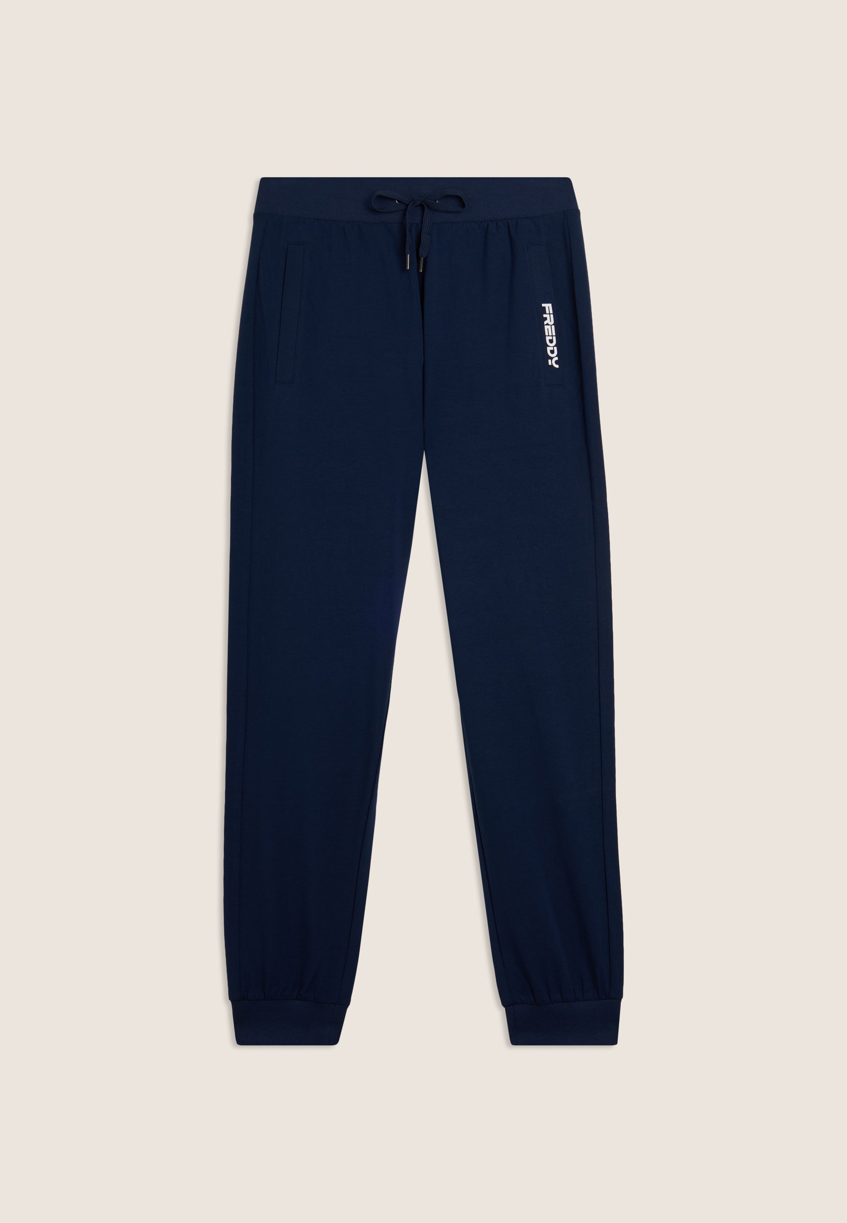 freddy-pantaloni-sportivi-in-jersey-stretch-con-taschino-regular-fit-full-length image 1