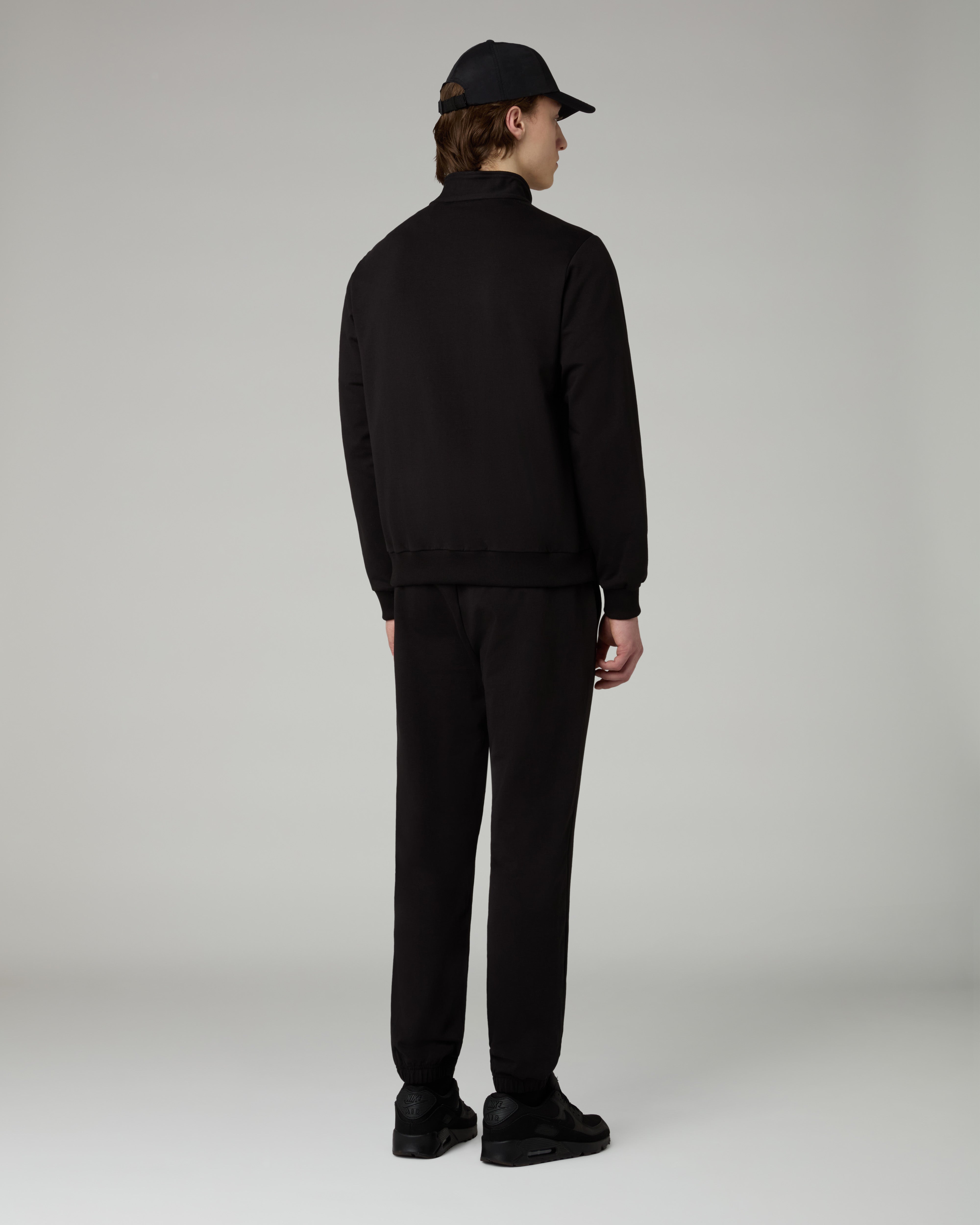 australian-essential-line-tracksuit-tuta-nera-full-zip image 2