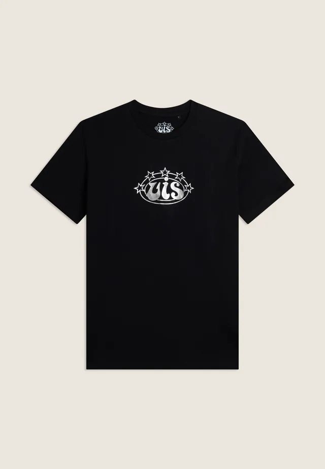freddy-t-shirt-donna-in-cotone-stile-boxe-logo-vis-argento image 1