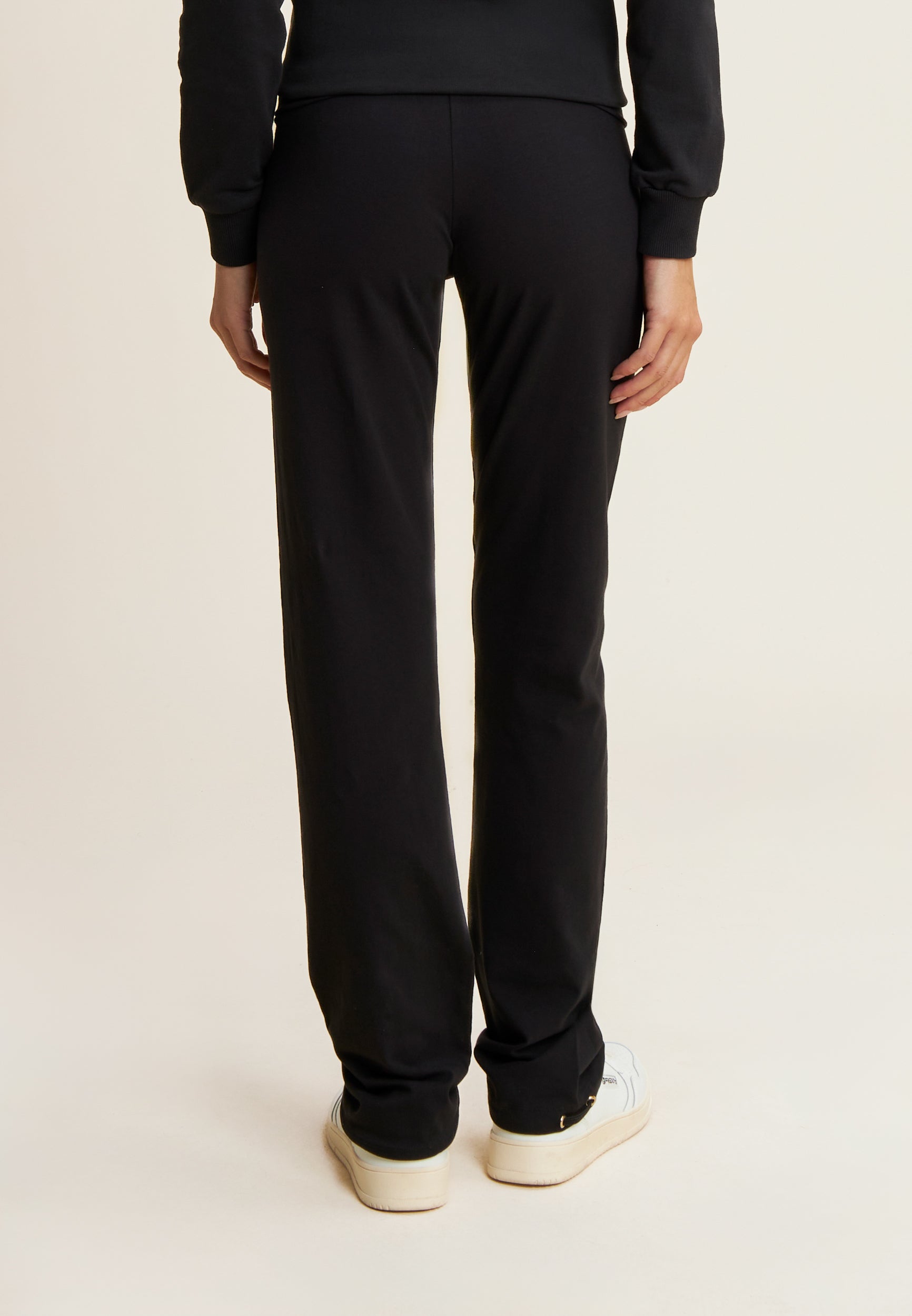 freddy-pantaloni-sportivi-regular-fit-gamba-dritta-con-coulisse-heavy-jersey-str image 3