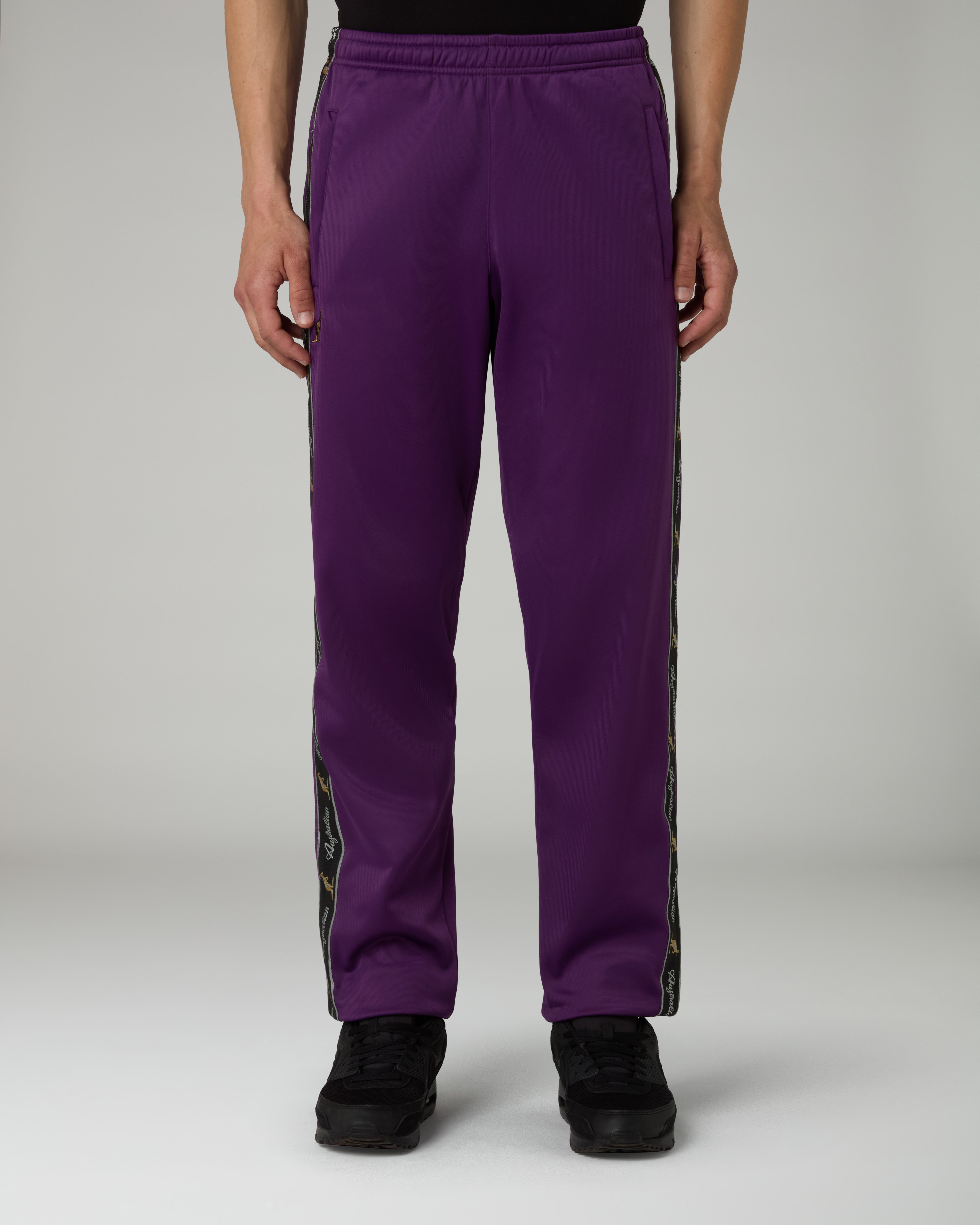 australian-acetate-track-pants-pantalone-tuta-con-banda-laterale image 1