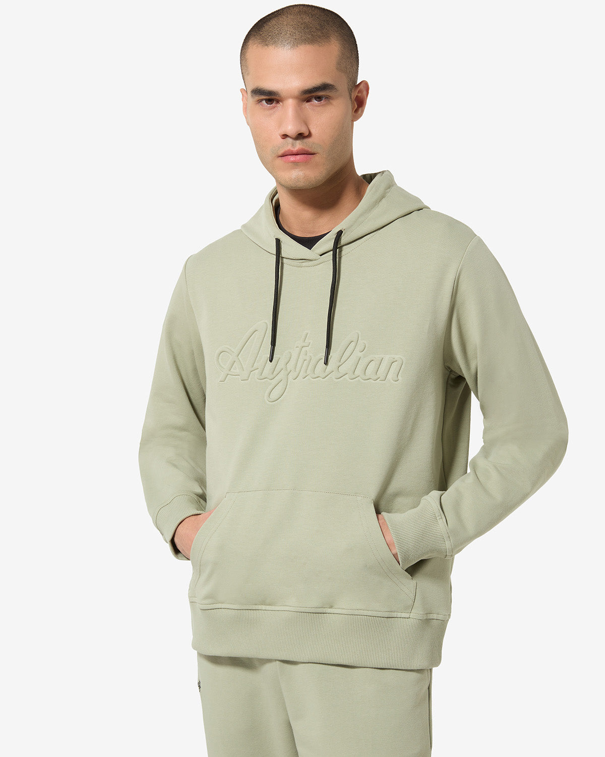 australian-dna-hoodie-felpa-con-cappuccio-salvia image 1