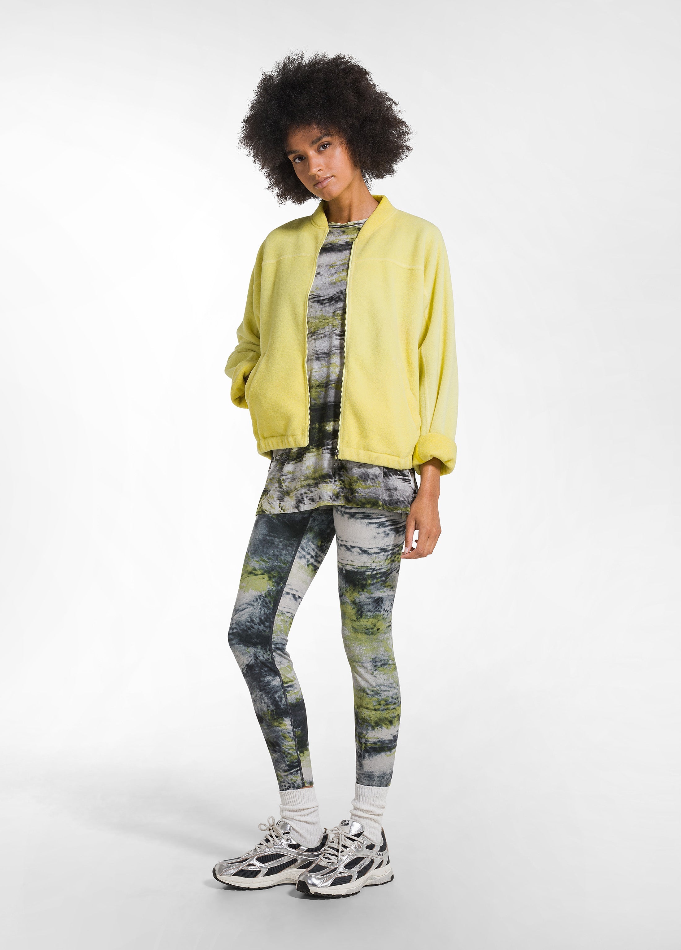 deha-d52062-t-shirt-oversize-allover-in-viscosa-ecovero image 4