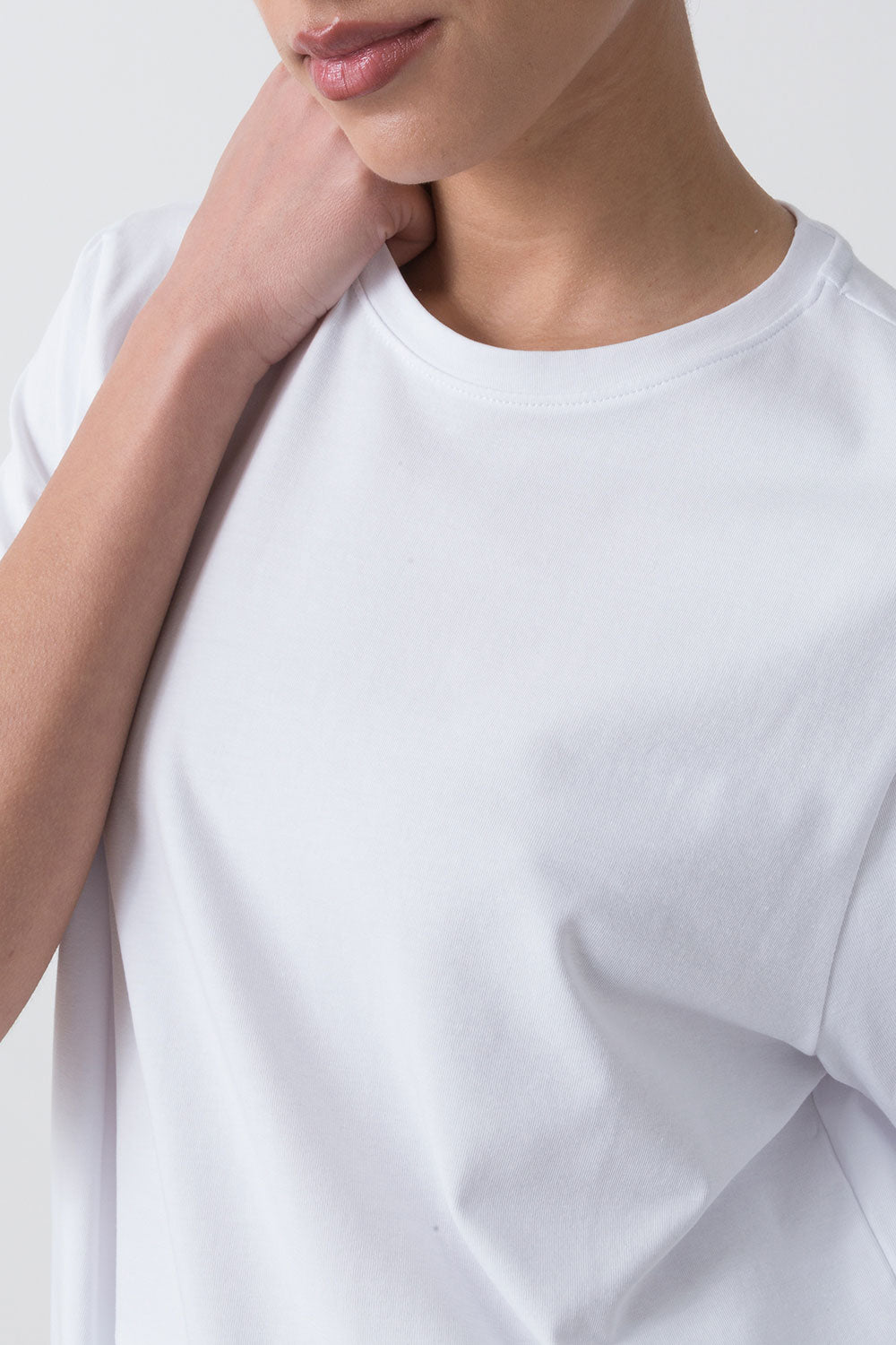 dimensione-danza-basic-t-shirt-in-jersey-elasticizzato-girocollo-maniche-corte image 5