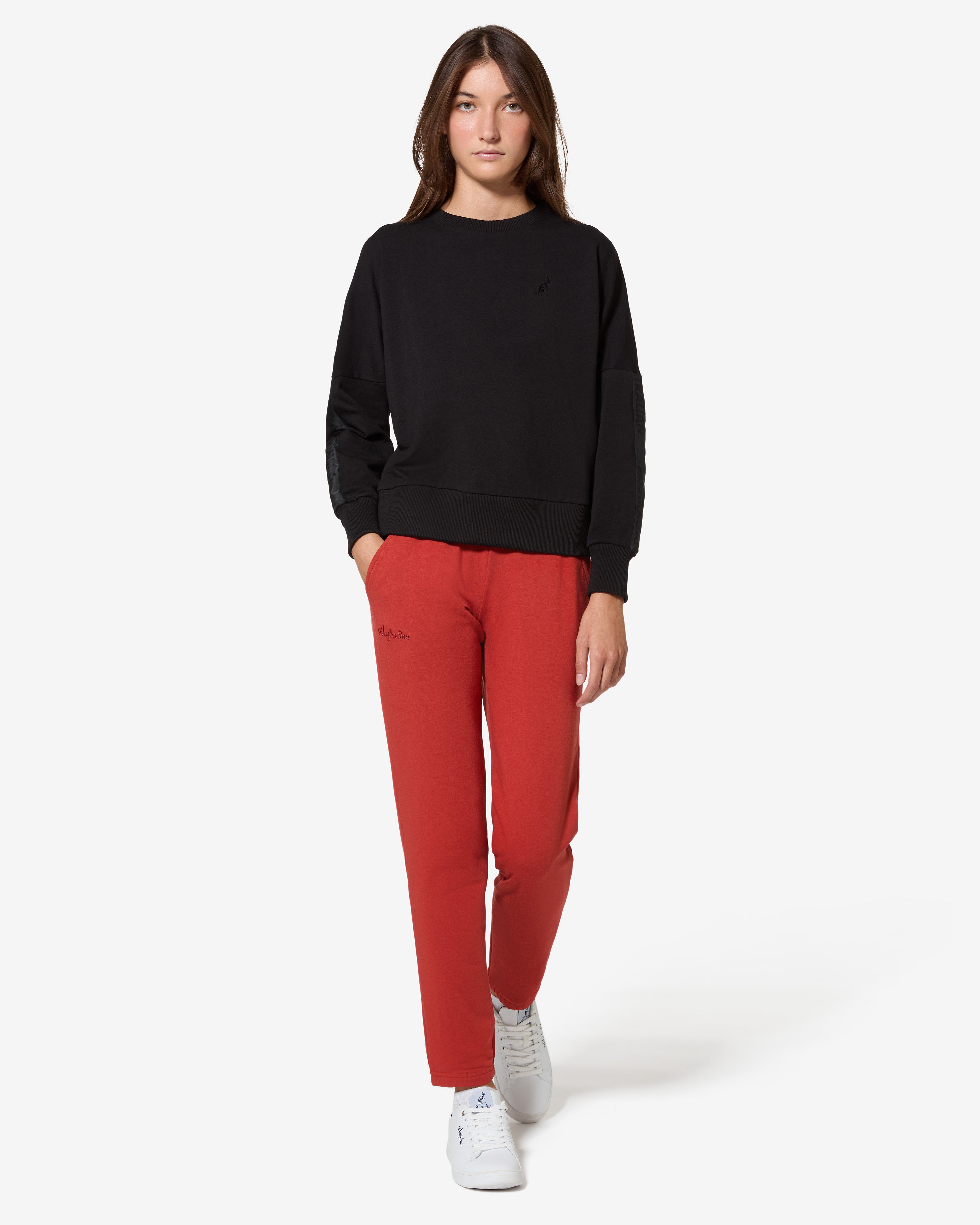 australian-essentials-track-pant-pantaloni-tuta-uomo-siena image 2