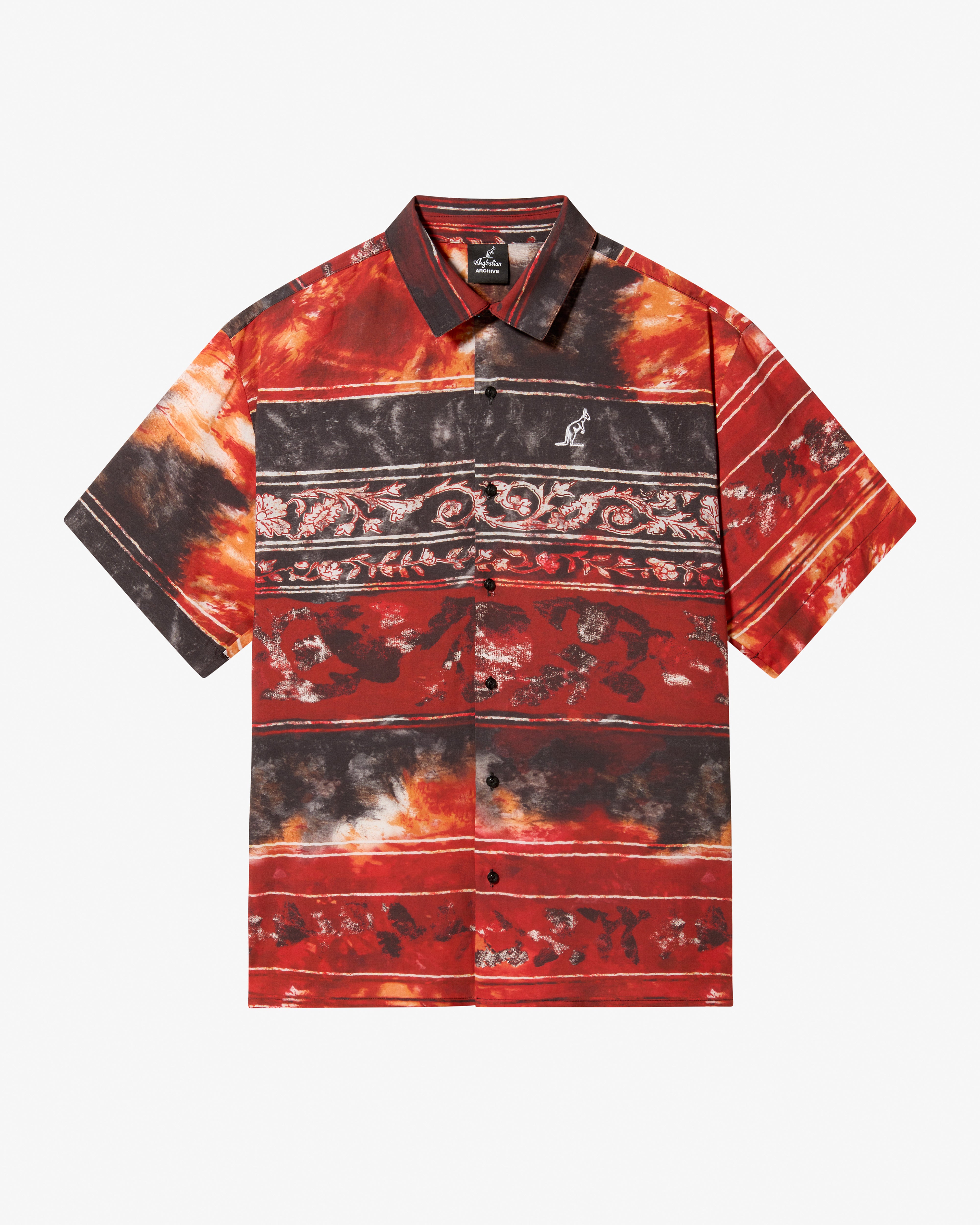 australian-suava-shirt-camicia-baku-rossa-vestibilit-1994 image 1