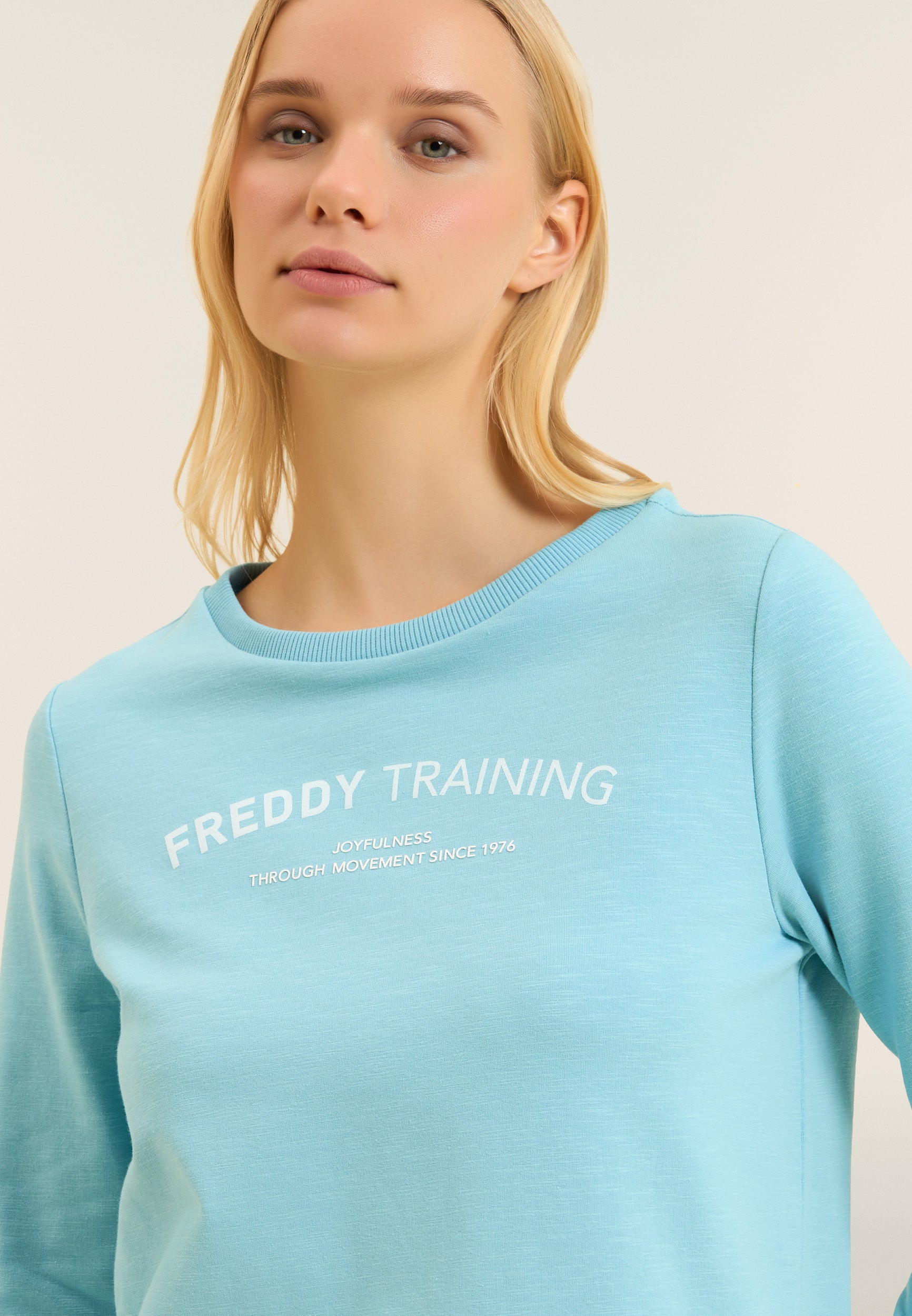 freddy-felpa-donna-girocollo-fronte-a-incrocio-french-terry image 4